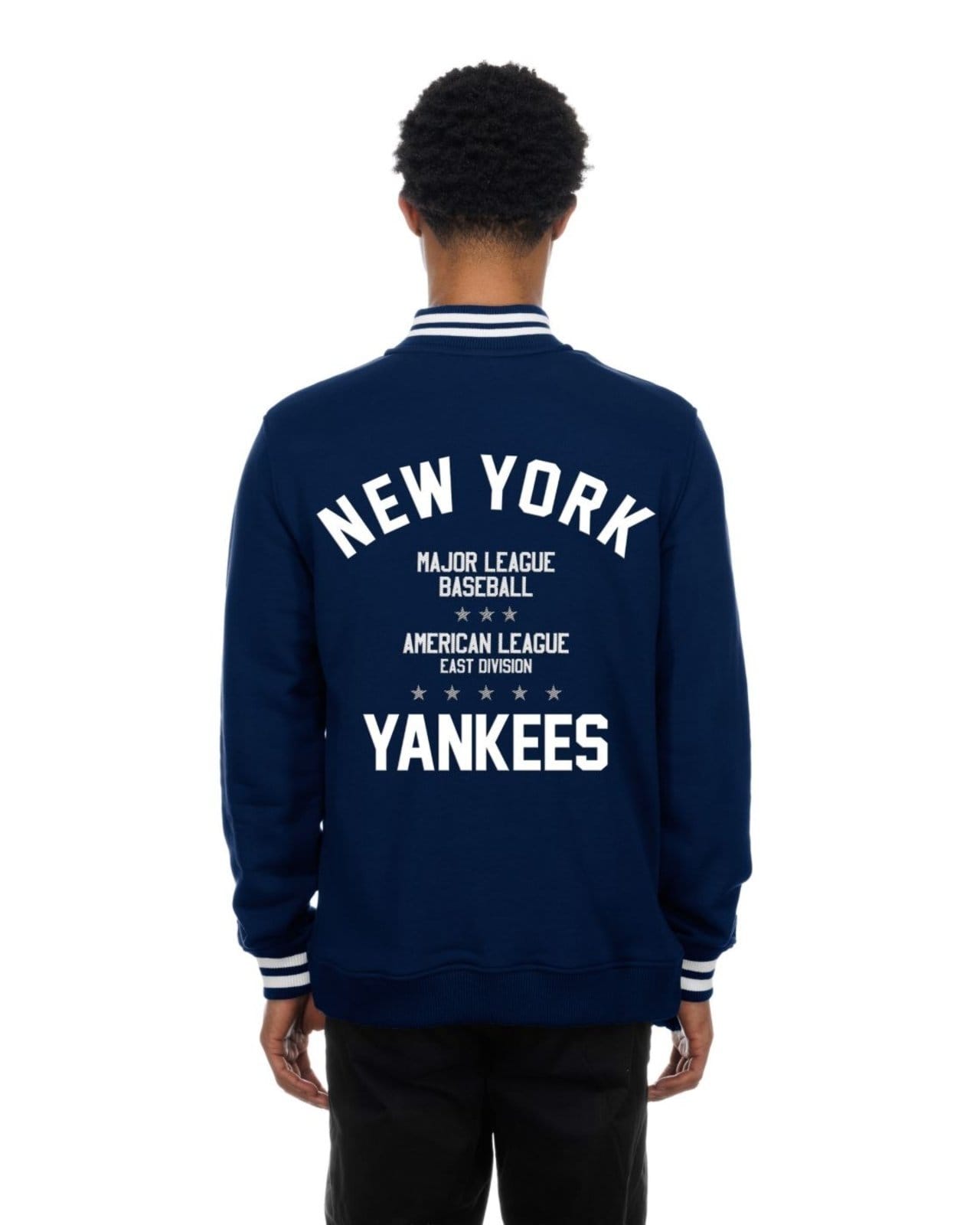 Vista 2 Moletom New Era Quarter Zip New York Yankees Marinho new era azul marinho