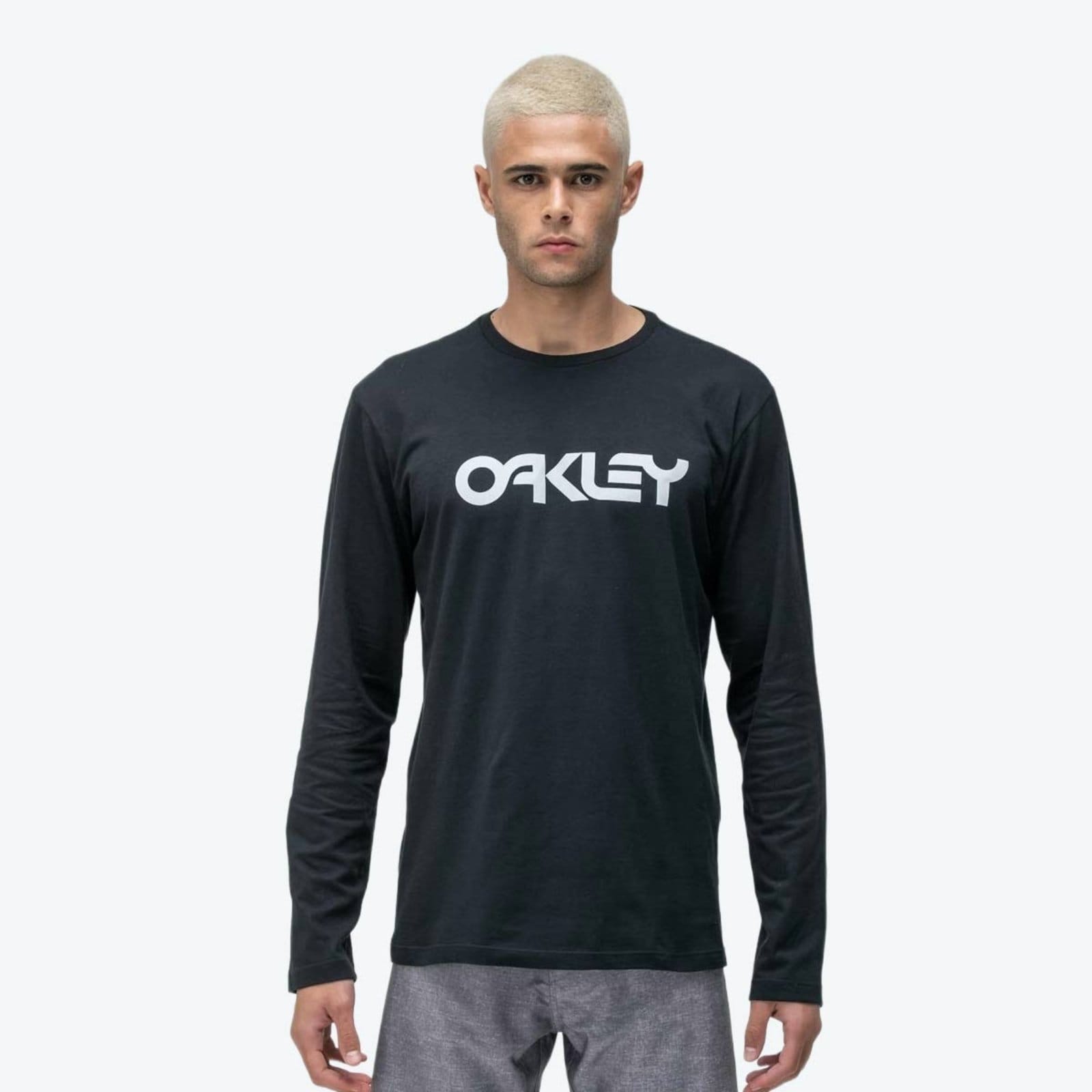 Camiseta Oakley Mark II Manga Longa Preta