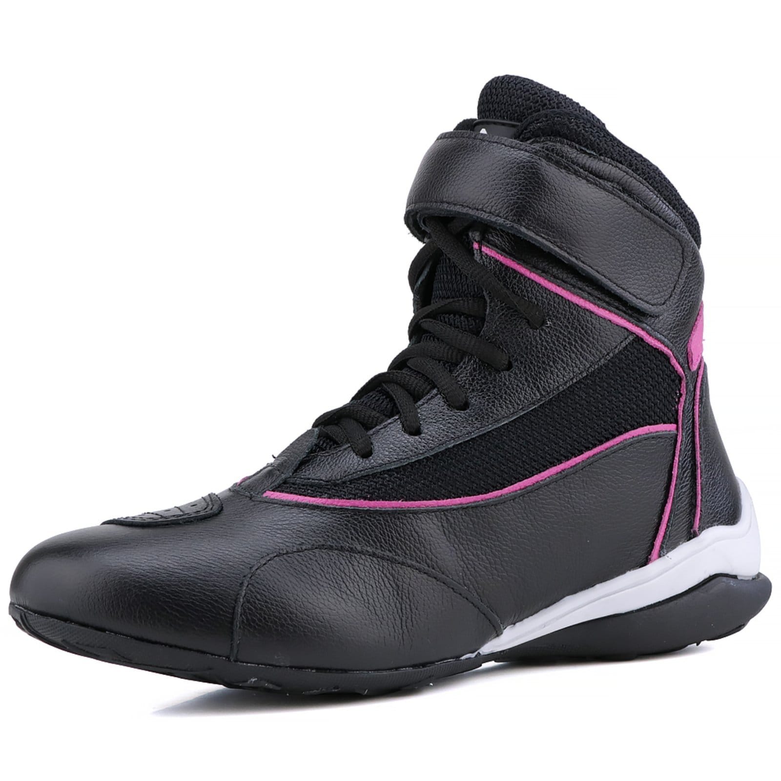 Bota Feminina De Treino Mr. Gutt Fitness Academia Couro Rosa