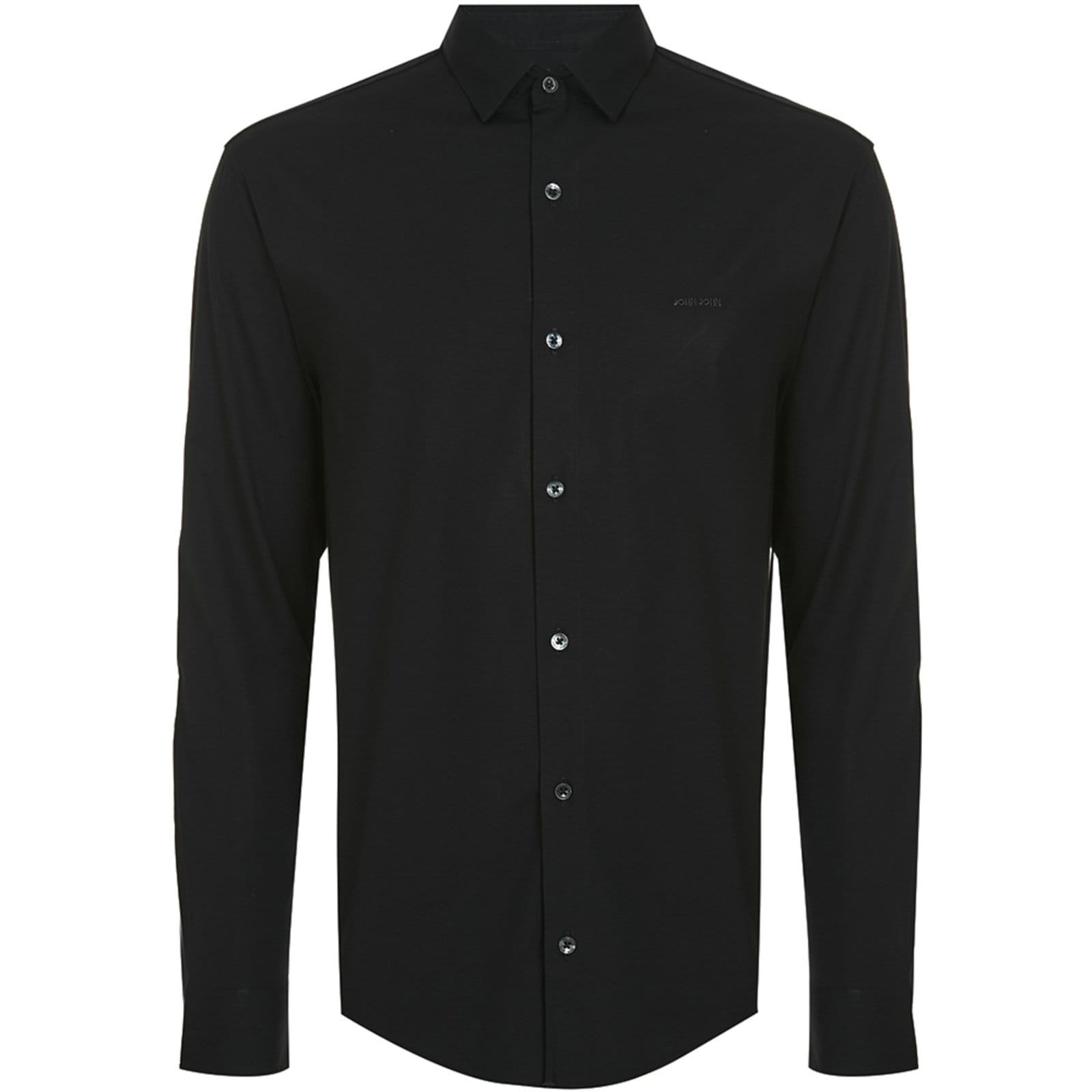 Vista principal Camisa John John Regular In24 Masculino John John preto