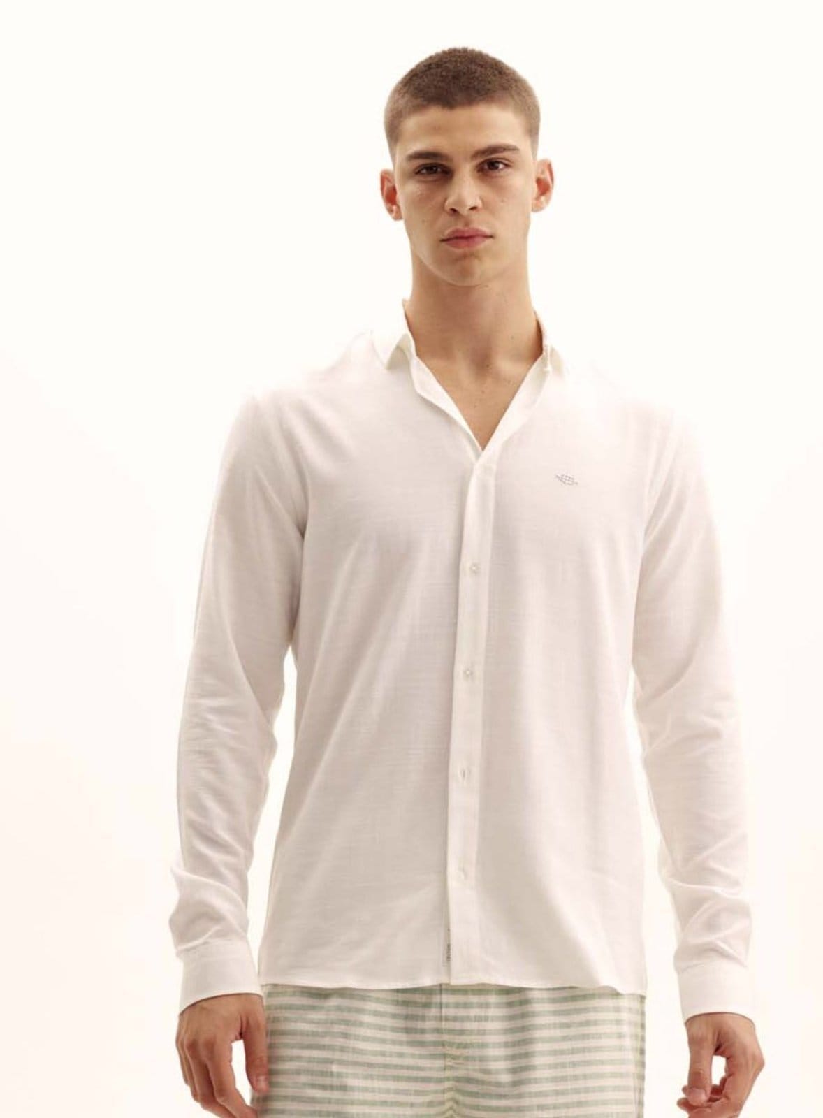 Vista principal Camisa Casual Triton Off Shell Triton branco