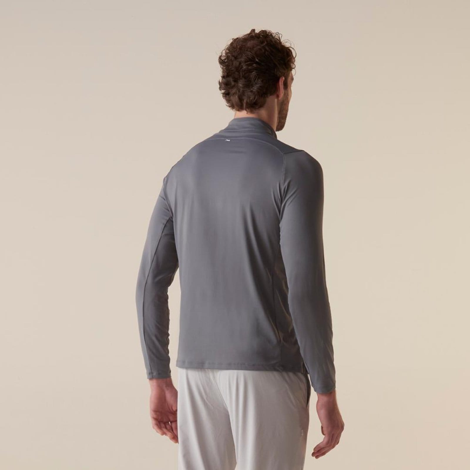 Camiseta Manga Longa Fila Half Zipper Adaptable Future Sports Masculina - 2