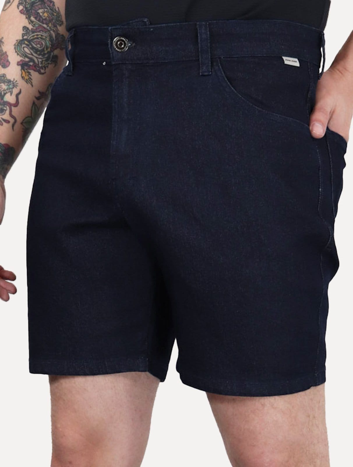 Bermuda John John Masculina Box Basics 5 Pockets Escura