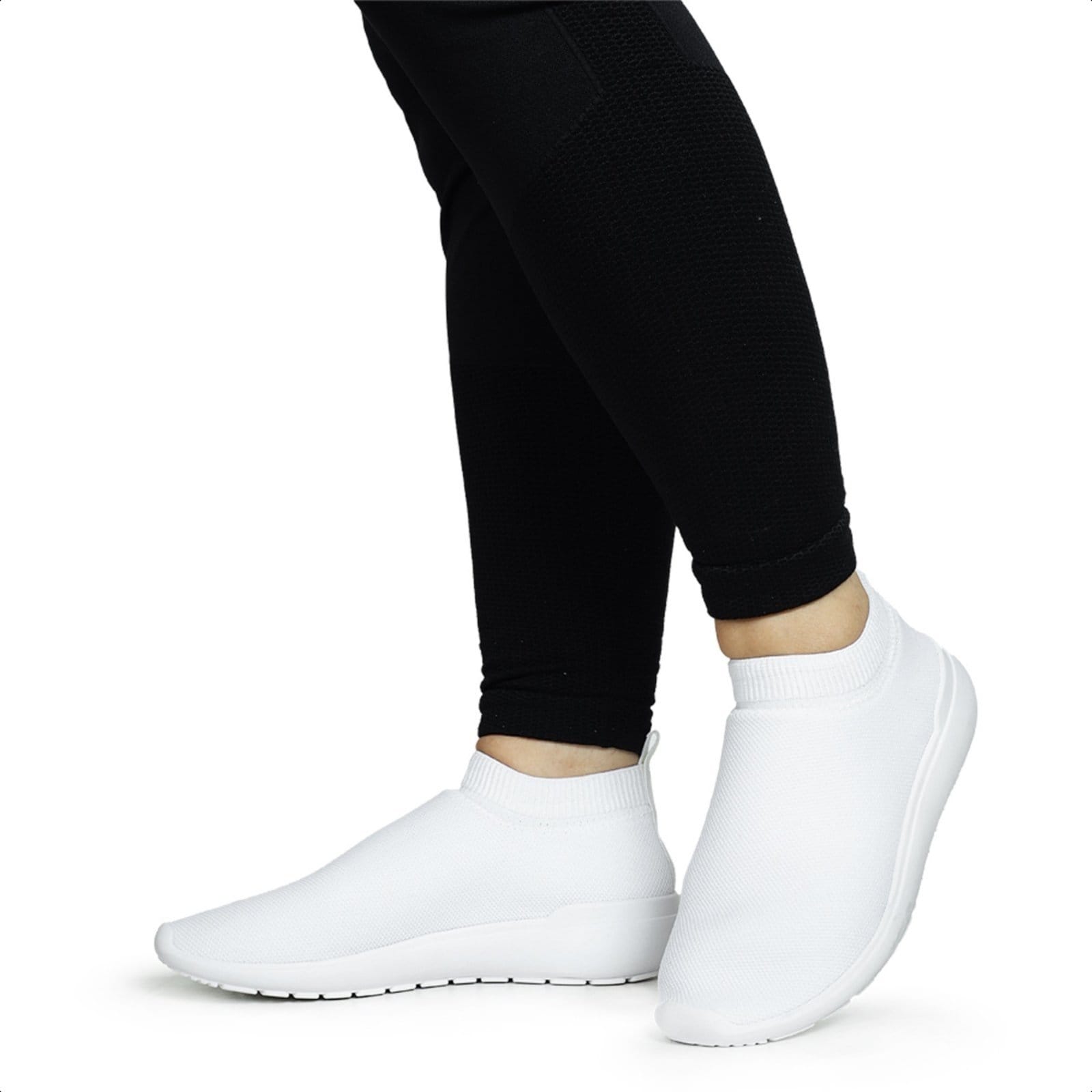 Tênis Feminino Acadêmia Caminhada Esportivo Dia Dia Preto