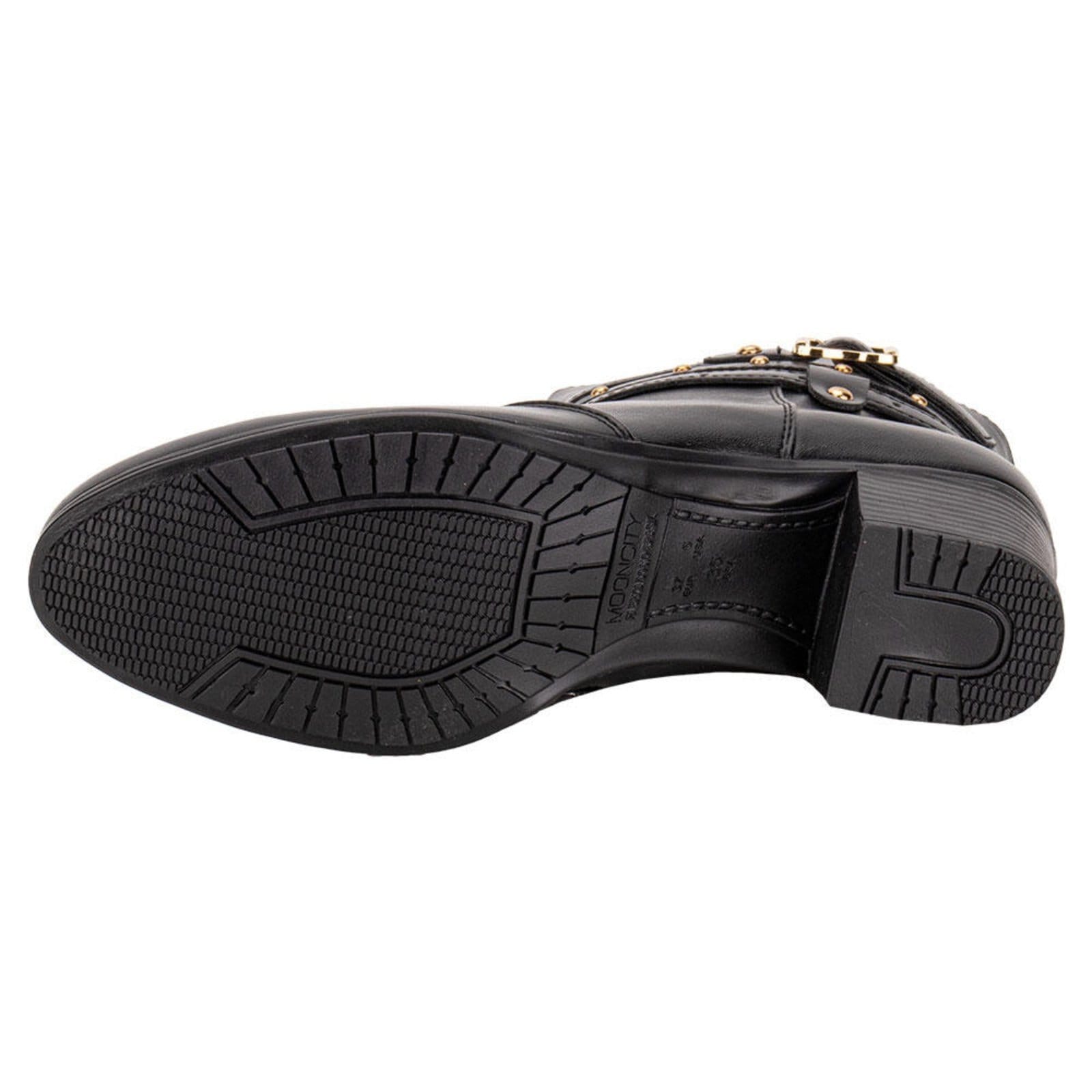 Vista 2 Bota Feminina Cano Baixo Mooncity 72301 0742301 Mooncity preto