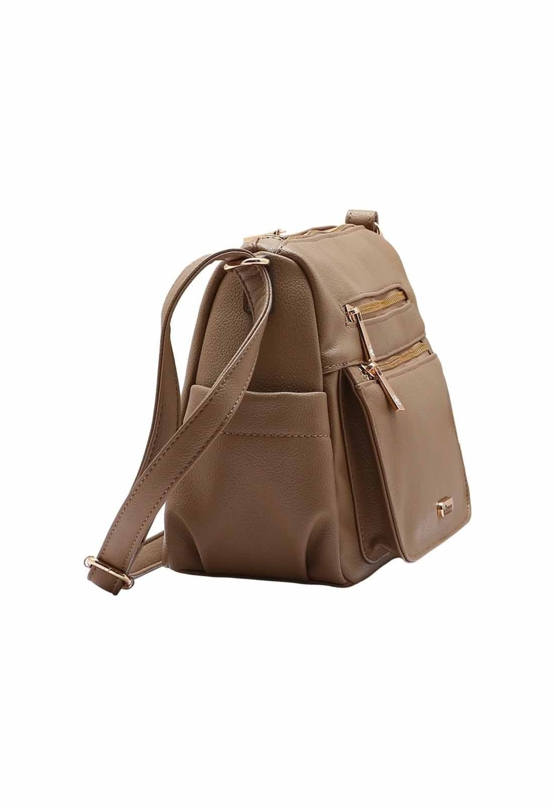 Vista 2 Bolsa Feminina Chenson Original Transversal 3484921 Chenson marrom