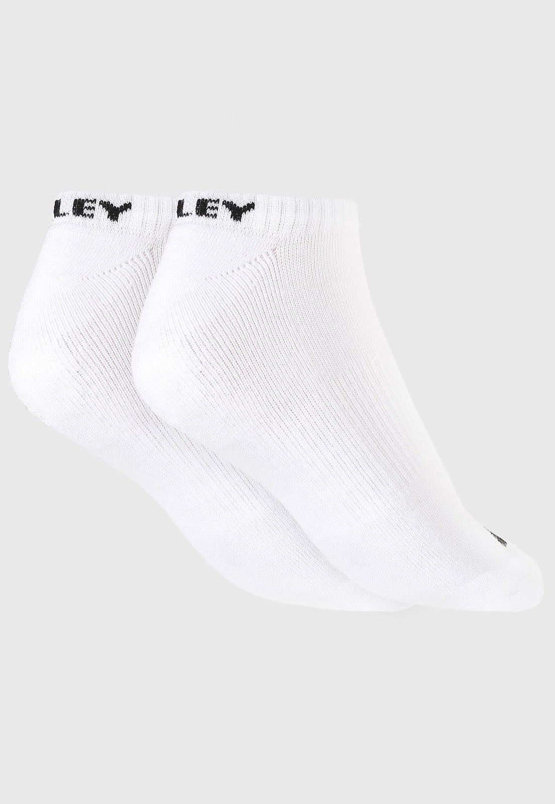 Vista 2 Meia Oakley Bark Low Quarter Branca Oakley branco