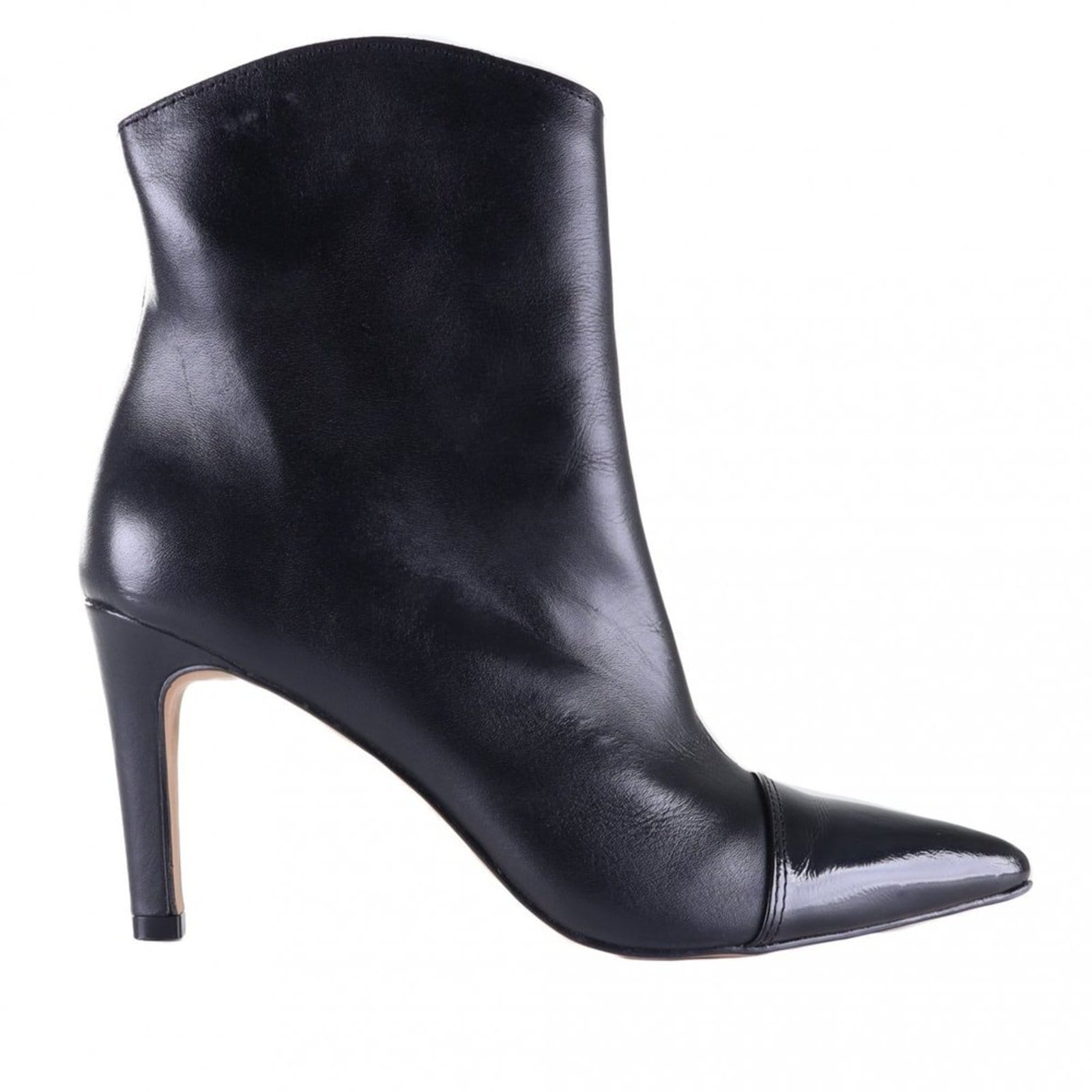 Vista principal Bota Feminina Zariff Bico Fino 430281 Zariff Zariff preto