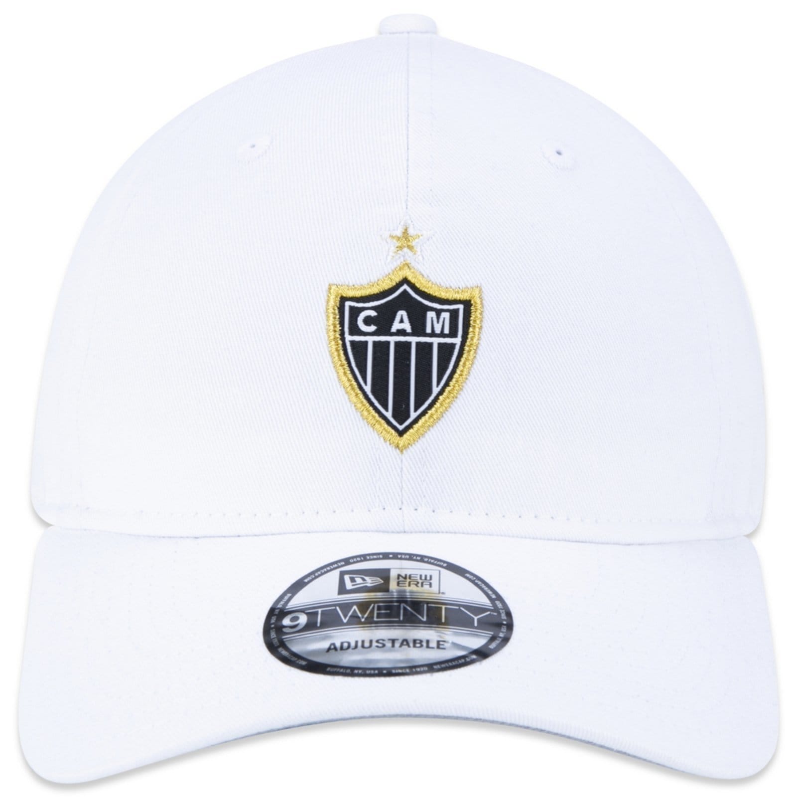 Vista 2 Boné New Era 9twenty Strapback Atletico Mineiro new era branco