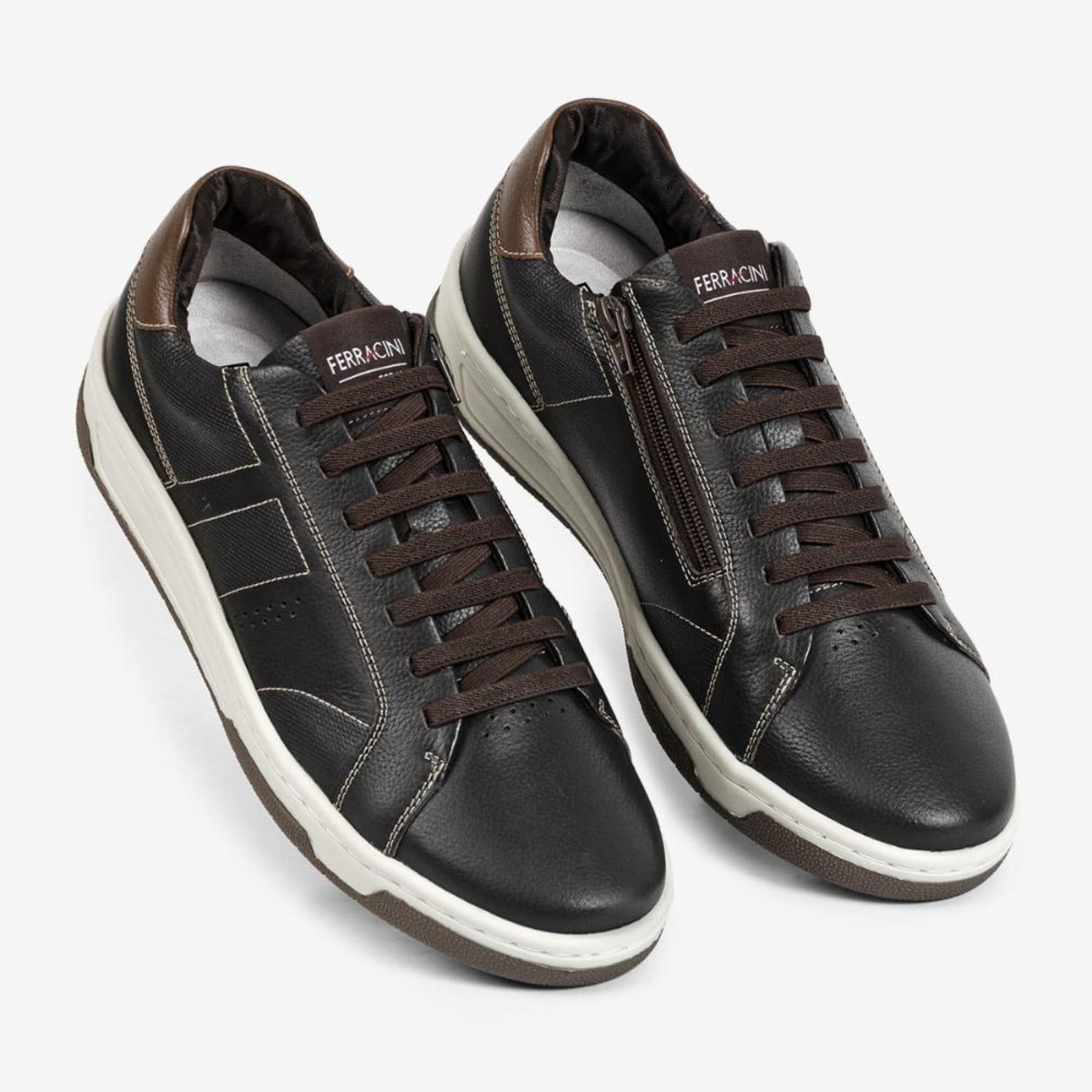 Vista 2 Sapatênis Casual Ferracini de Couro Vox FERRACINI marrom