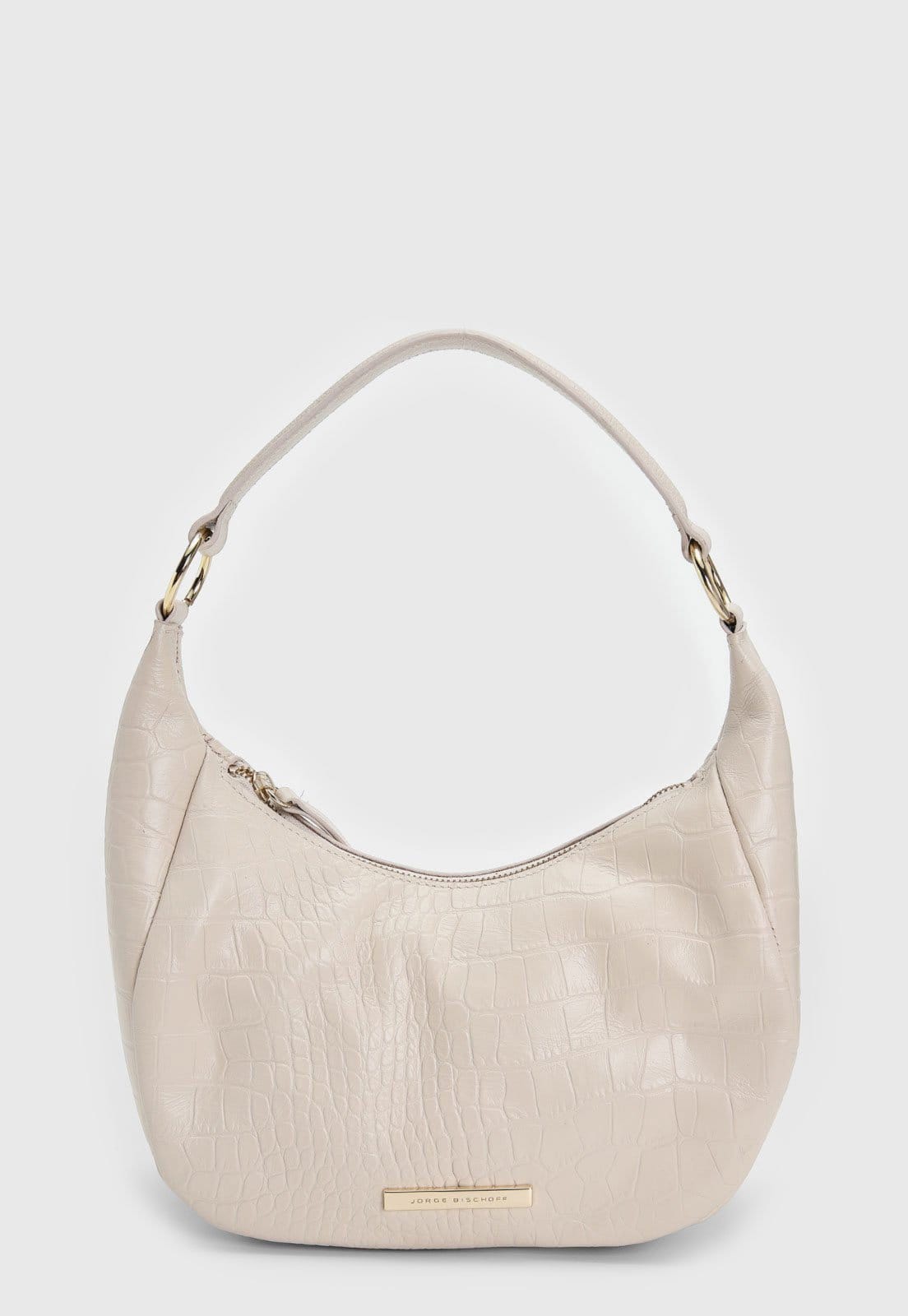 Vista 2 Bolsa Jorge Bischoff Tiracolo Off White Jorge Bischoff off-white white