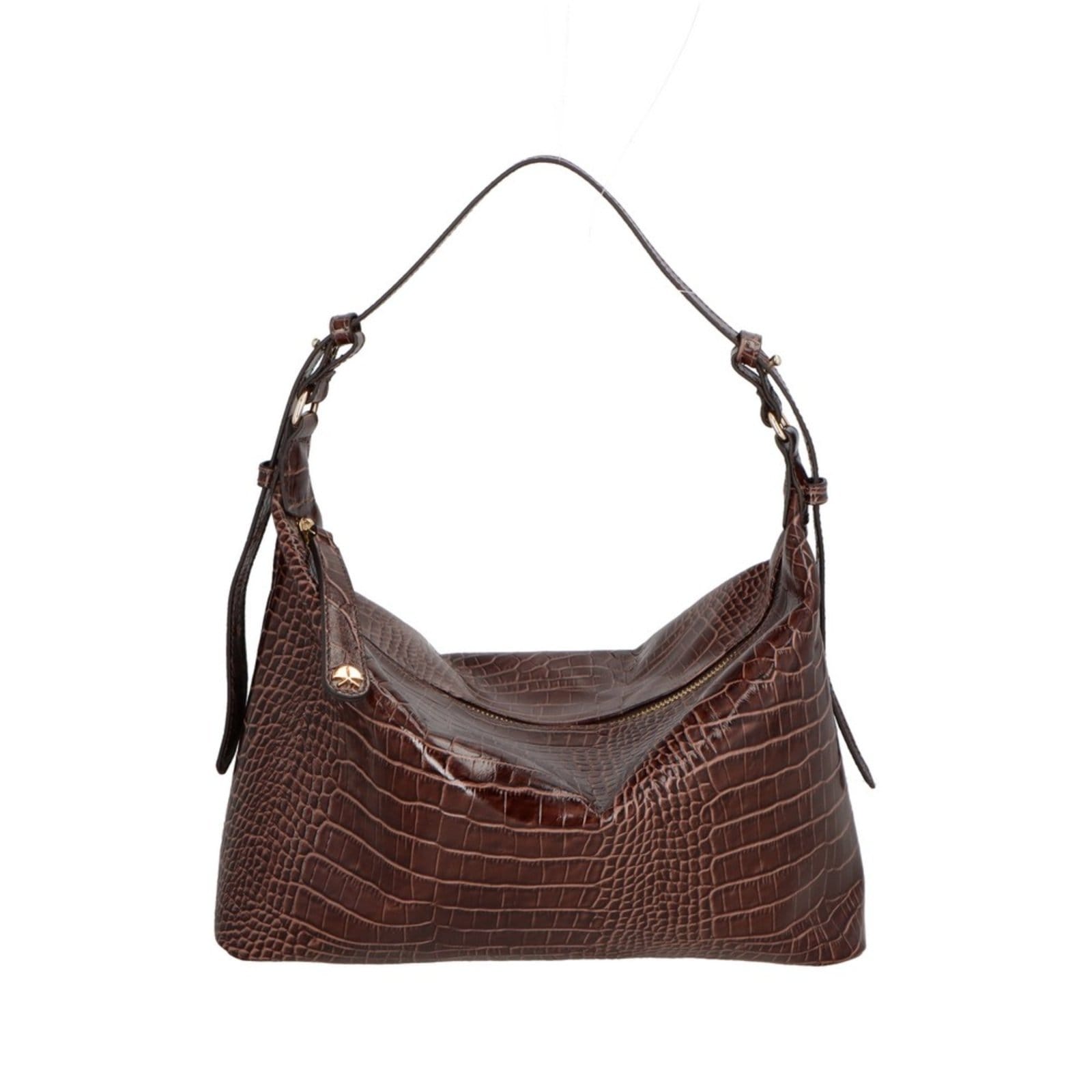 Bolsa Thassia Naves Luiza Barcelos 77771349 Marrom Escuro