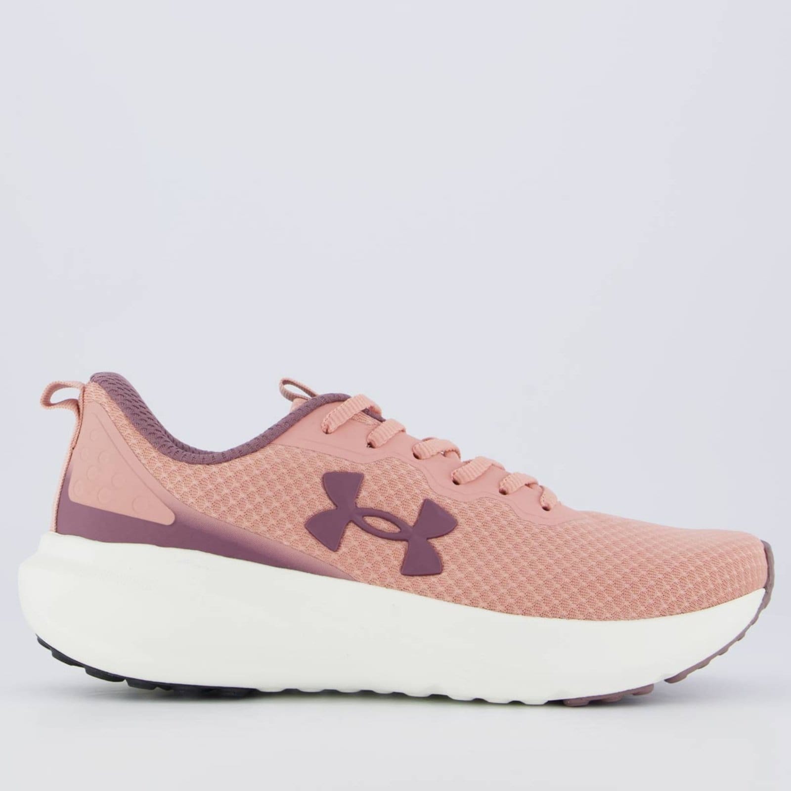 Vista principal Tênis Under Armour Charged Great Feminino Rosa Under Armour roxo rosa