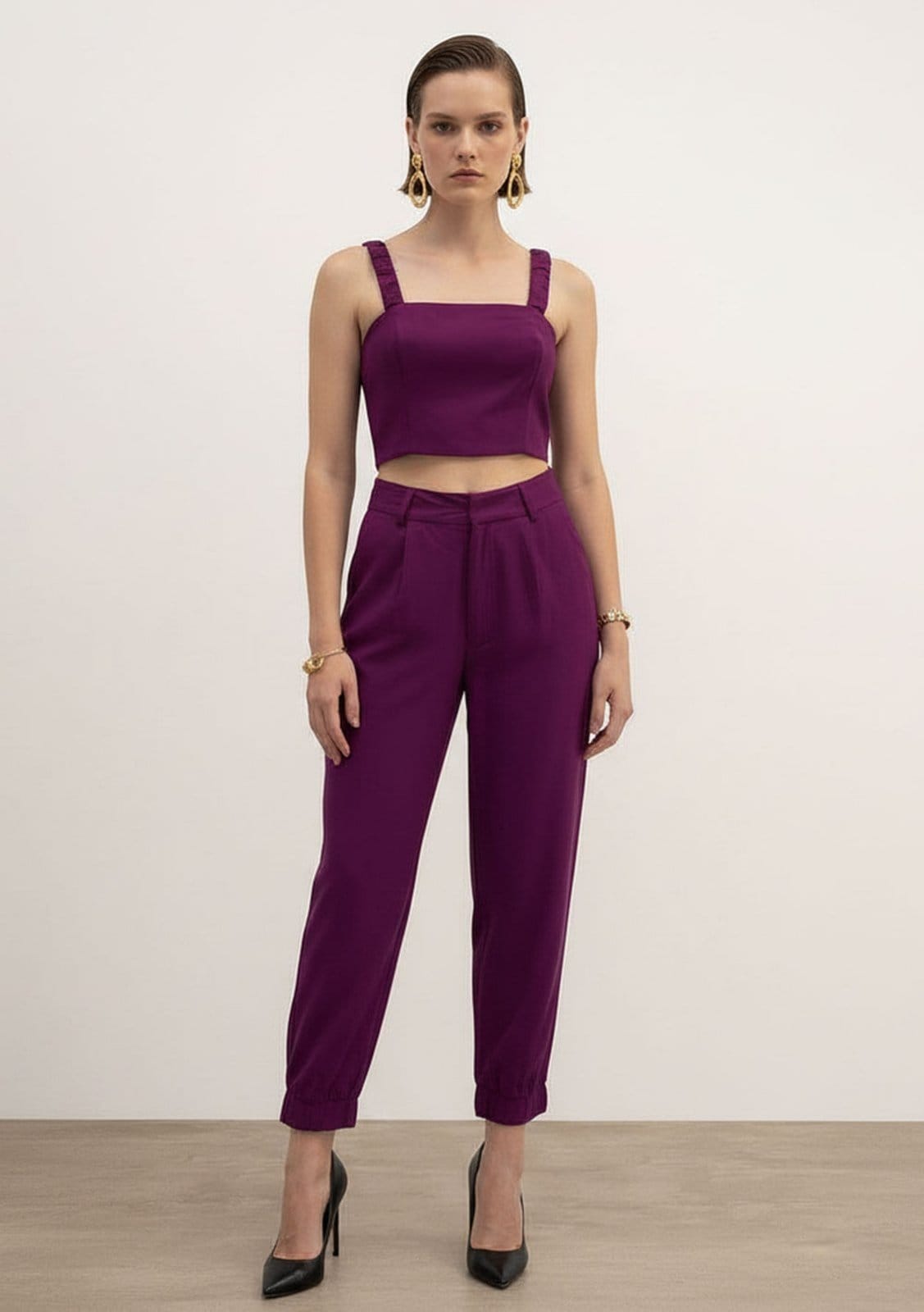 Vista principal Calça Iódice Jogging Média IÓDICE roxo