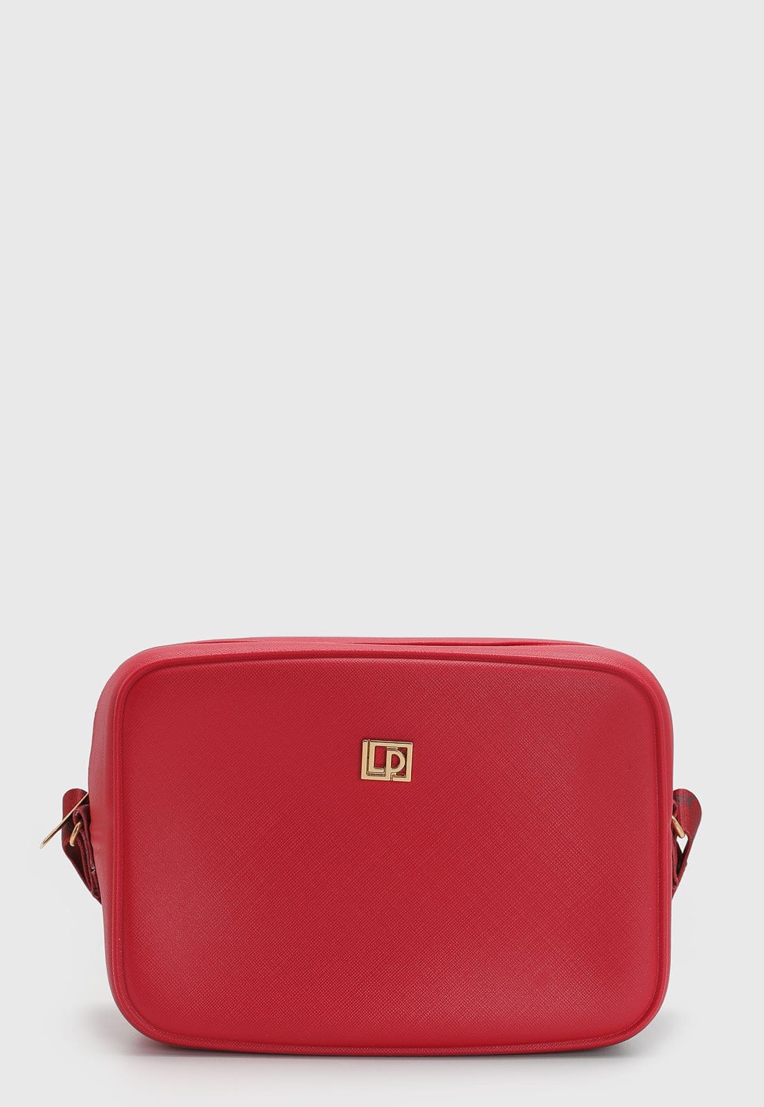 Bolsa Feminina Lança Perfume Alça Estampada Vermelha