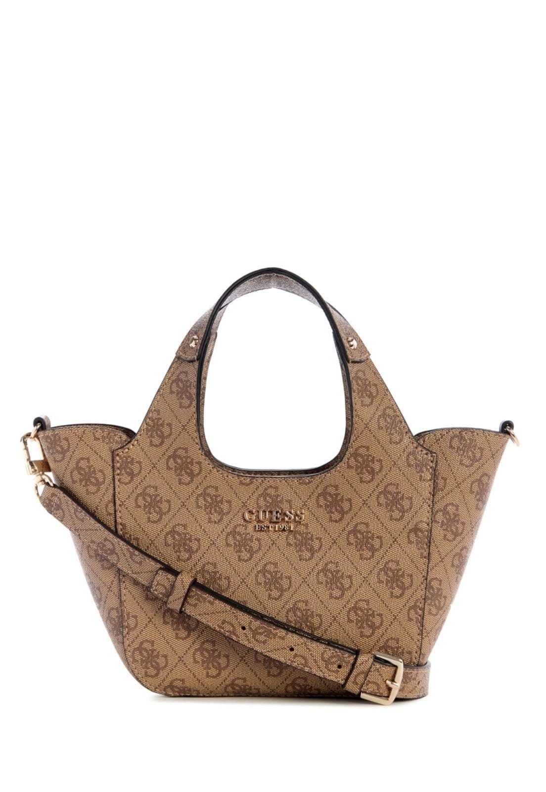 Bolsa Guess Calista Mini Tote Bege