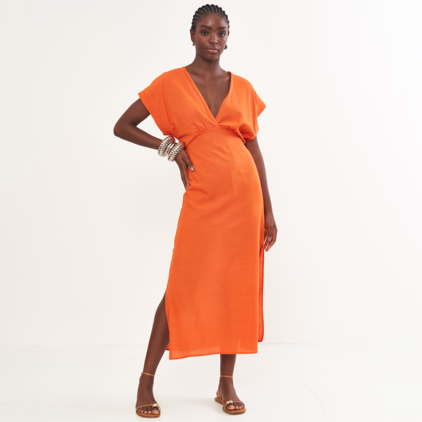 Vestido Super Mid Colcci Decote Pr26 Feminino