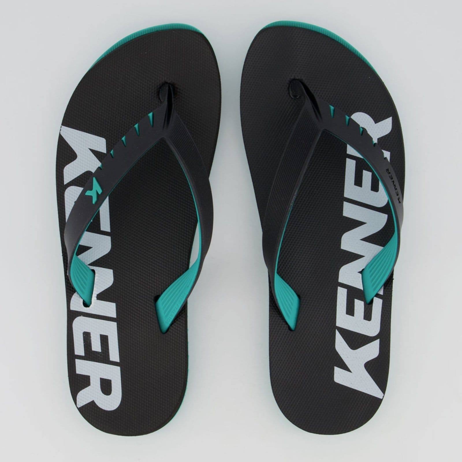 Chinelo Kenner RED Preto e Verde