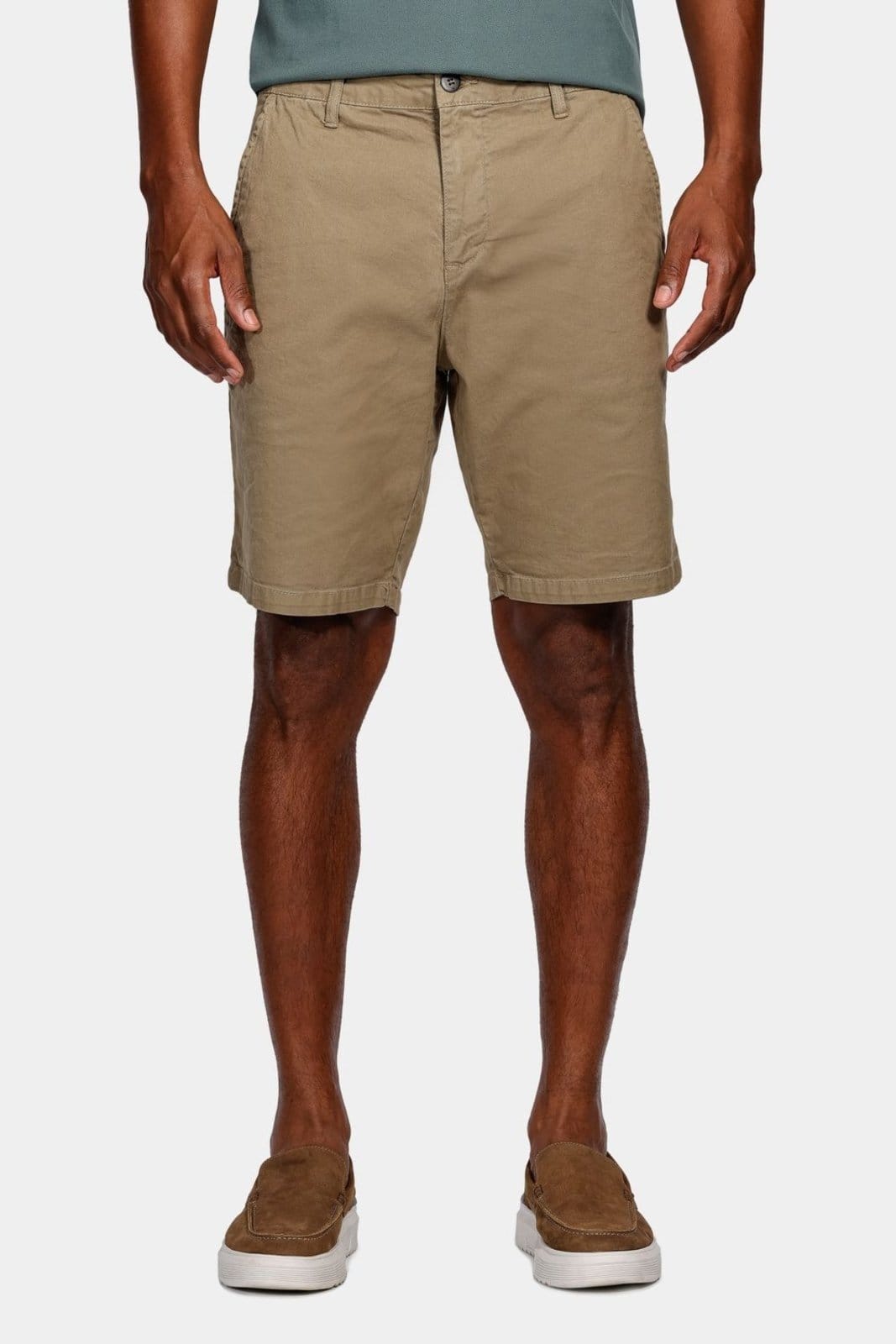 Bermuda Aramis Chino Color Essencial Verde Oliva