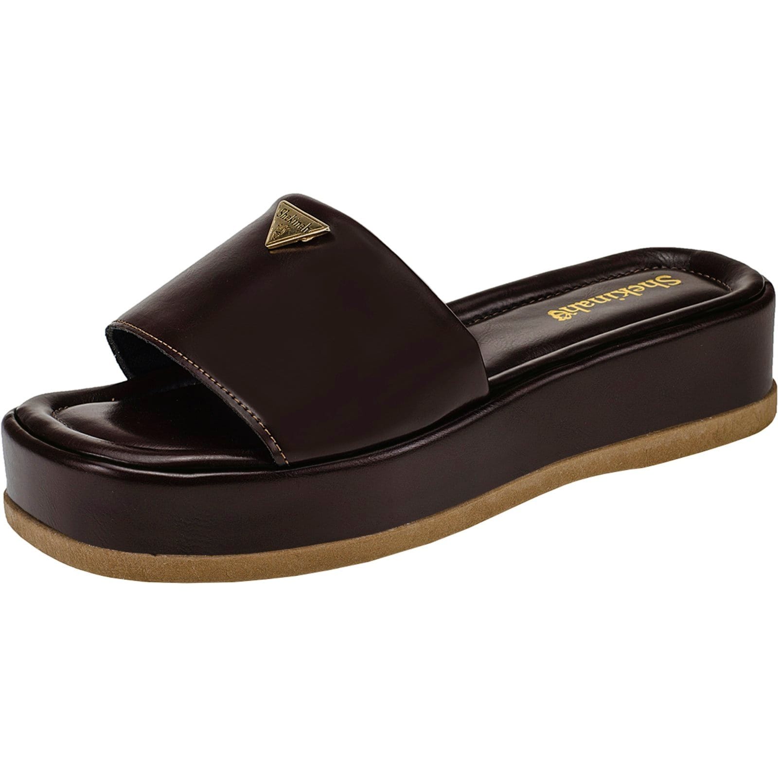 Tamanco Feminino Flatform Shekinah Confortável Moderno Macio Moda