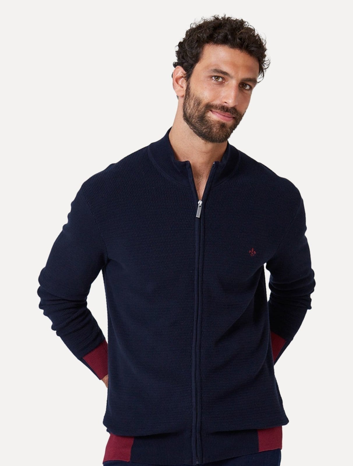 Blusa Dudalina Masculina Tricot Microtextura