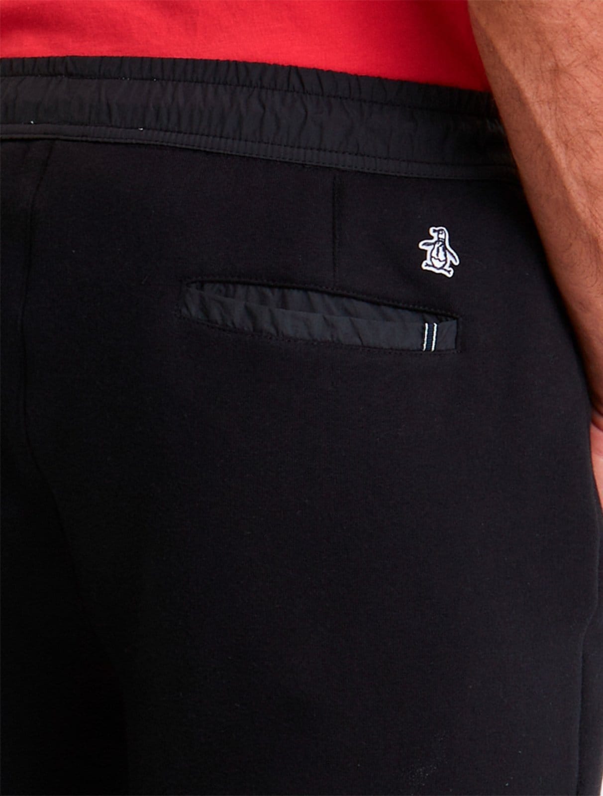 Vista 2 Calça Original Penguin Moletom BPBS0005 Preta Penguin preto