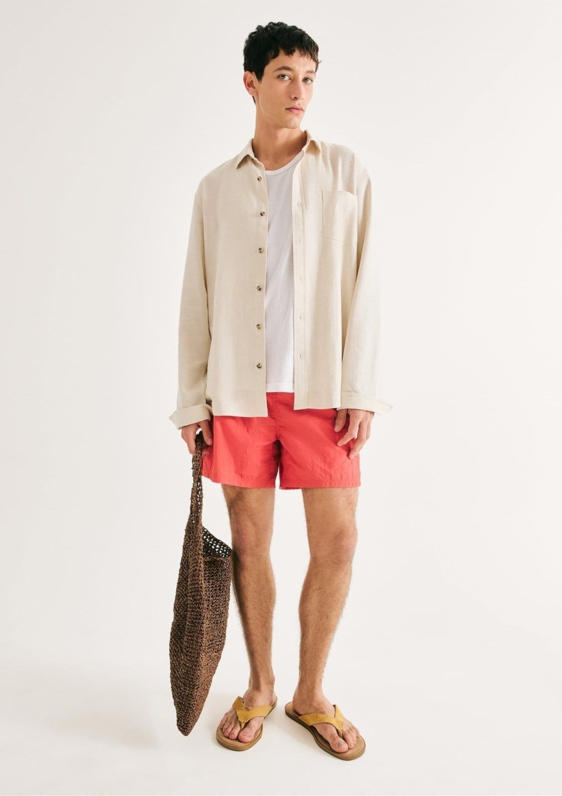 Shorts De Banho Masculino Texturizado