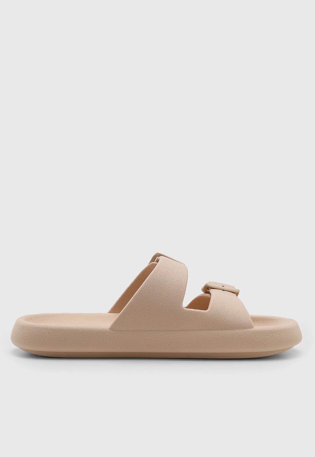 Vista 2 Rasteira Feminina Colcci Duas tiras com fivelas ajustáveis Colcci bege