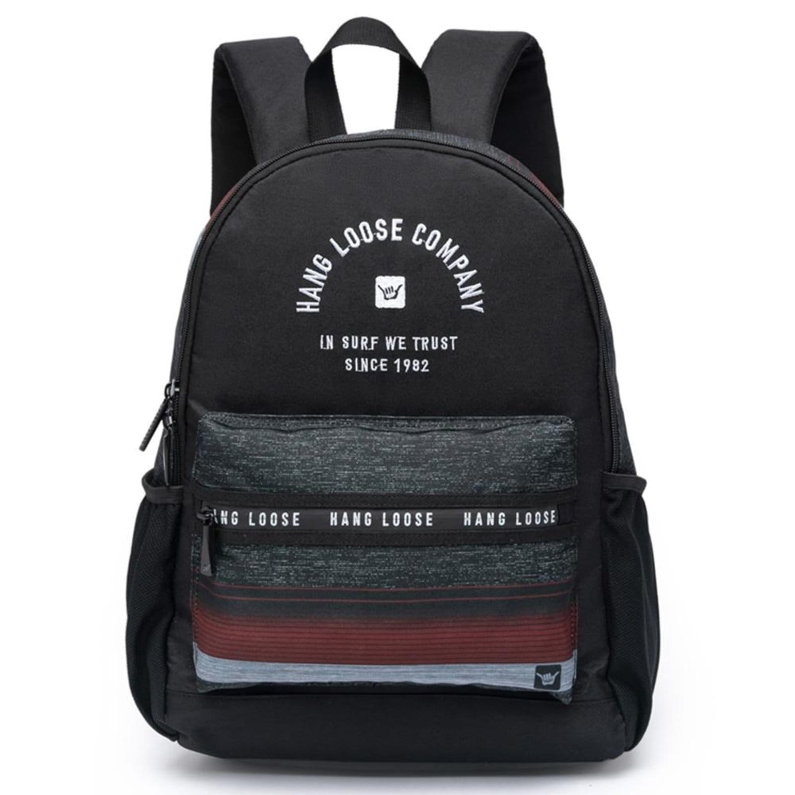 Vista principal Mochila Hang Loose Executiva HL1513 Hang Loose preto