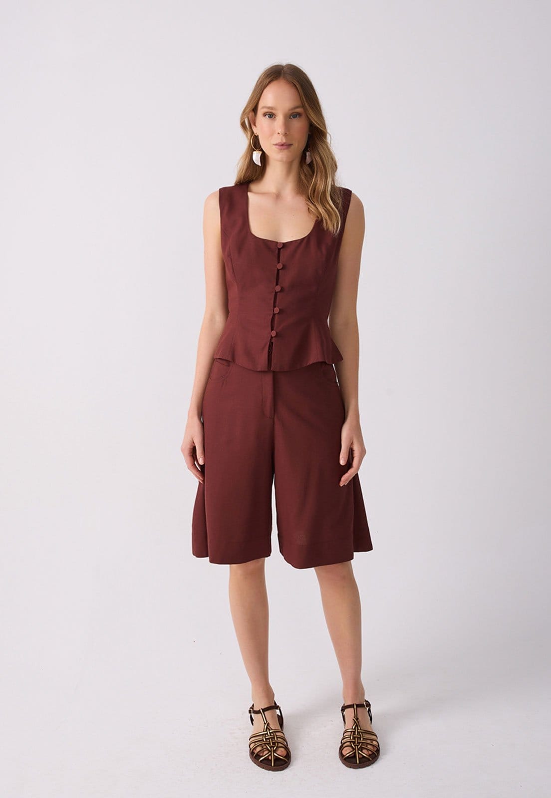 Bermuda Feminina Dress To Alfaiataria