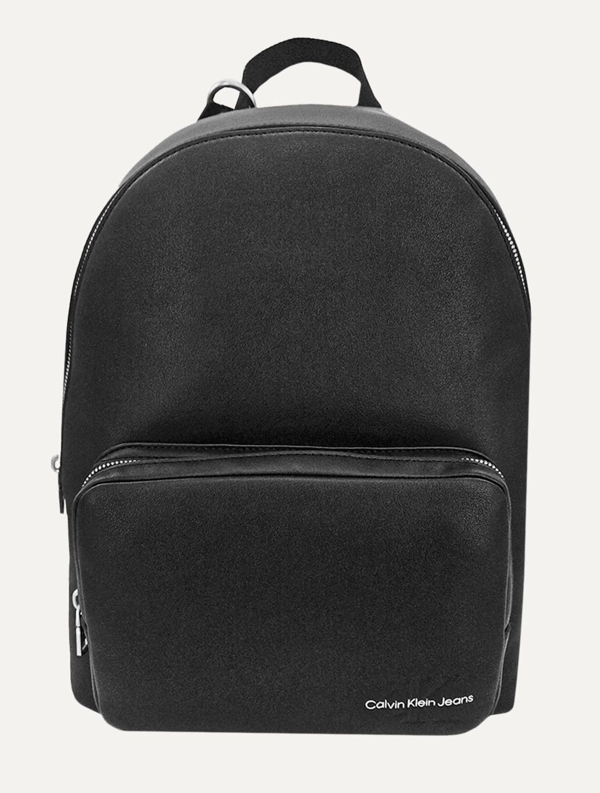 Mochila Calvin Klein Jeans Masculina Lateral Re Issue Logo Preta