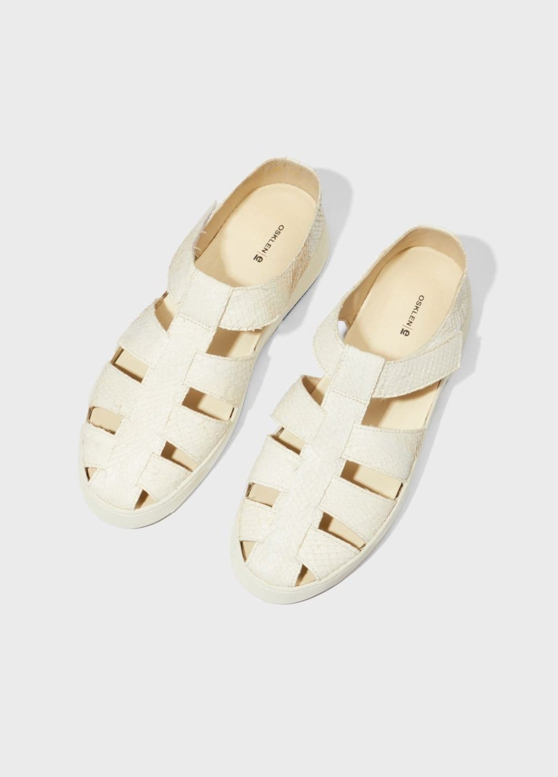 Vista 2 Sandália soho resort salmao Osklen off-white