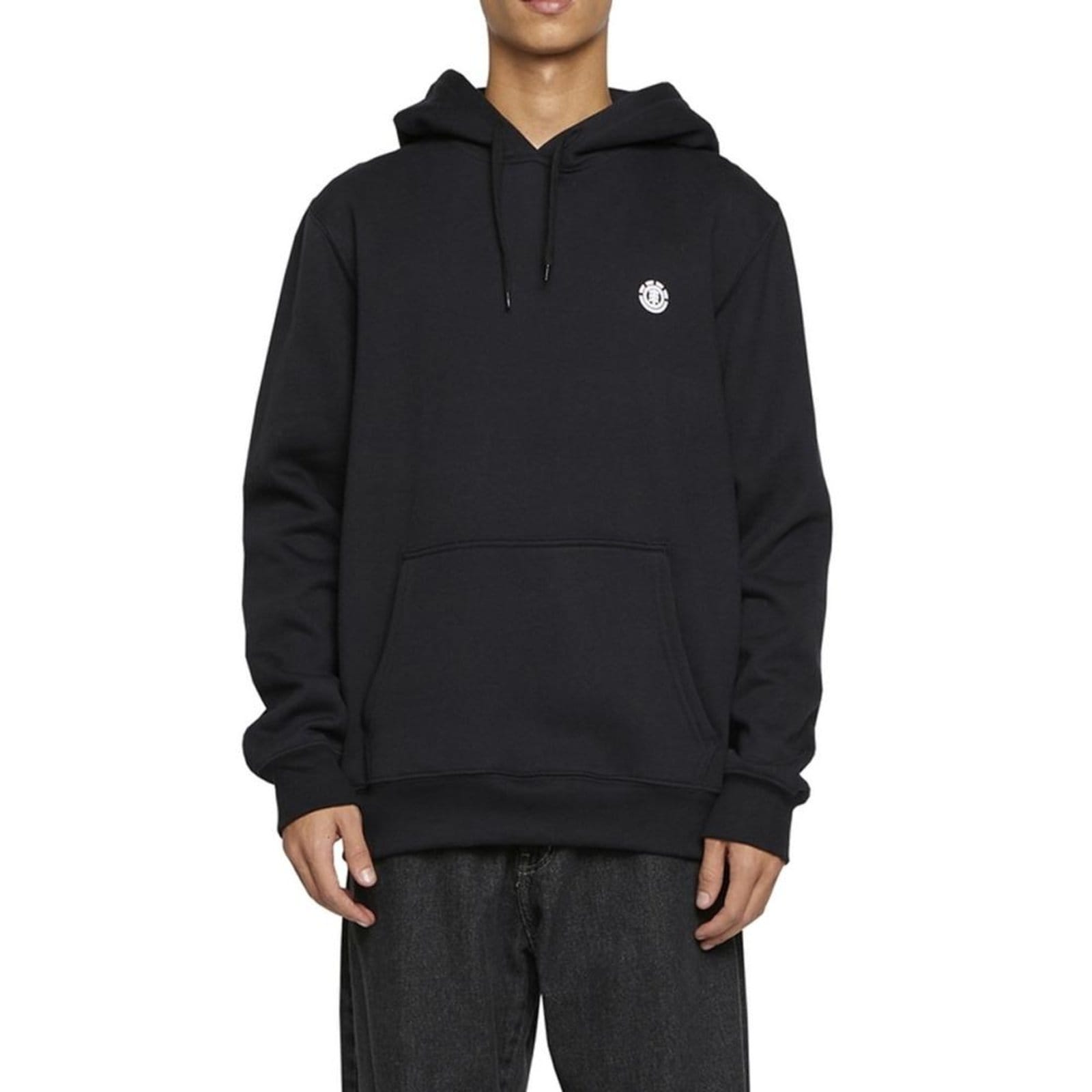 Vista principal Moletom Element Canguru Logo Chest HD 280G WT24 Element preto