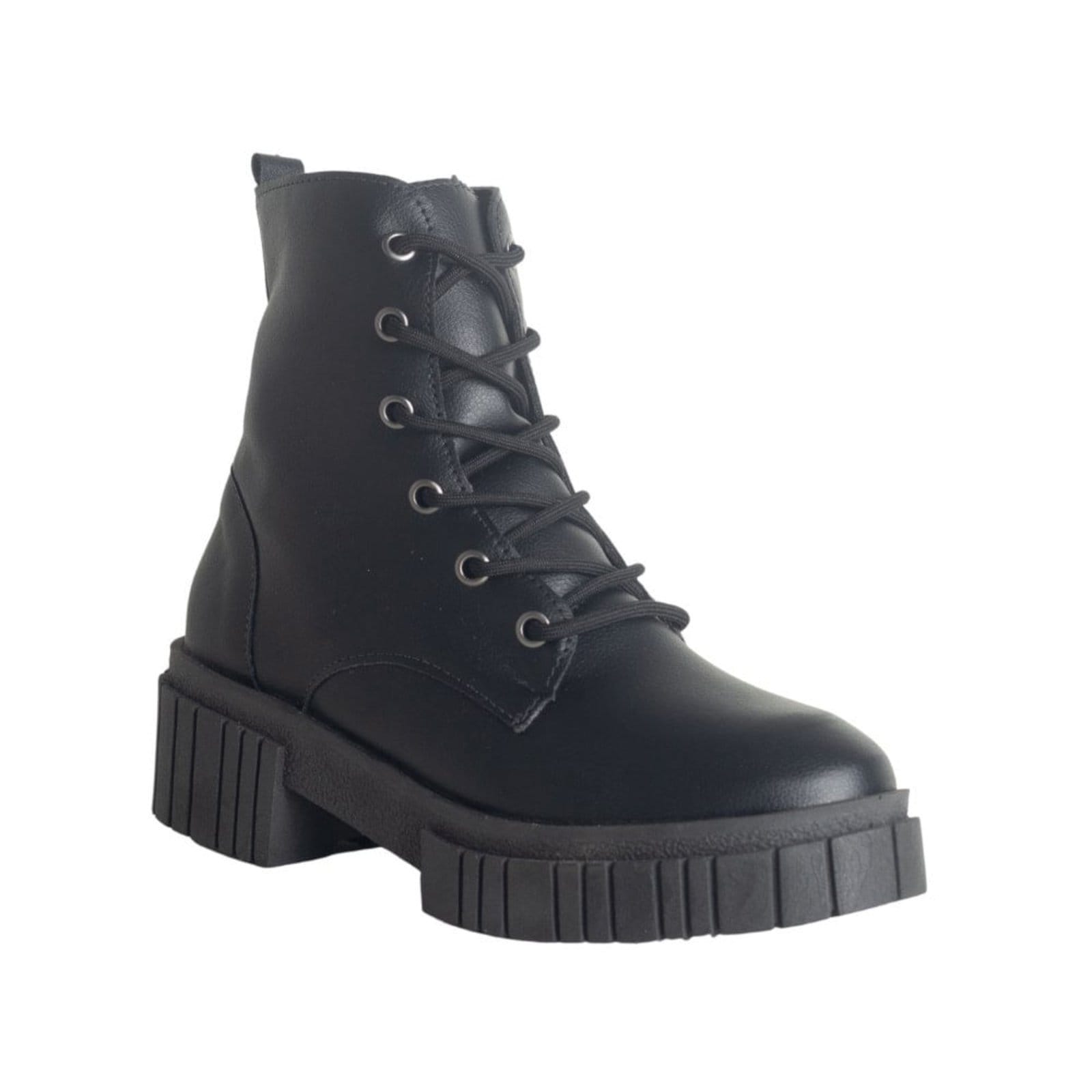 Vista 2 Bota Feminina Coturno Marina Carvalho Preta Marina Carvalho preto