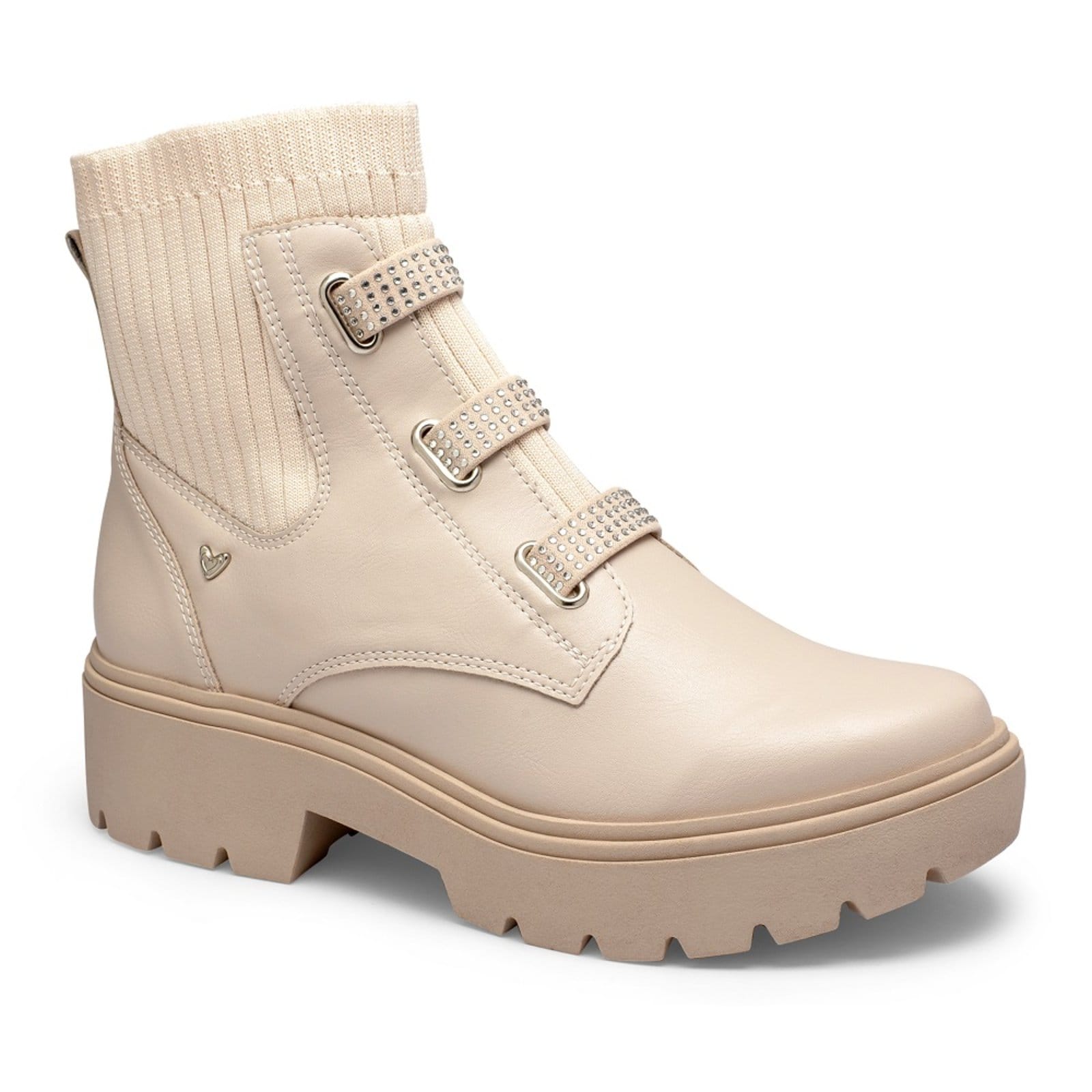 Vista principal Coturno Mississipi MI611 Feminino MISSISSIPI bege