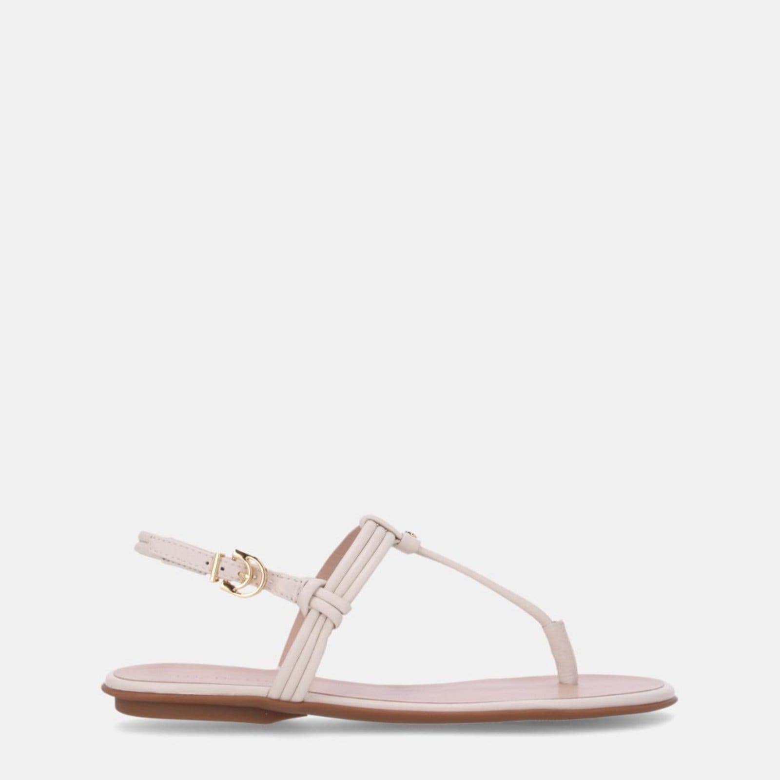 Vista principal Sandália Rasteira Luz da Lua - 52210066 Luz Da Lua Off-white Luz Da Lua off-white white