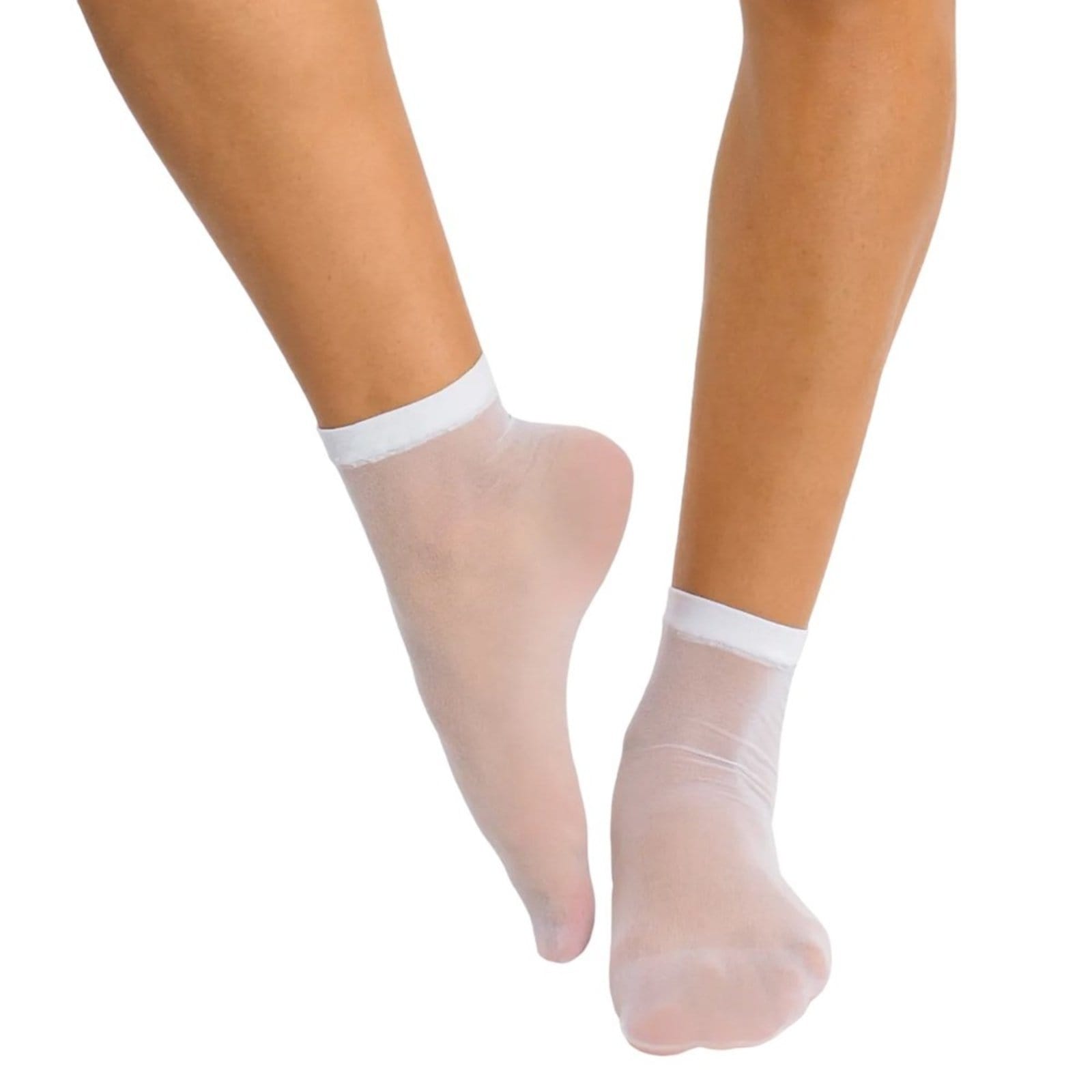 Vista principal Meia Soquete Selene Fio 15 Feminina SELENE branco