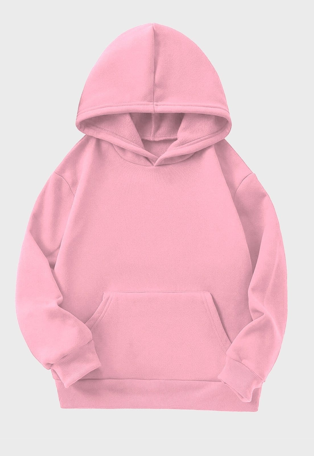 Vista 2 Infantil - Kit 2 Moletom Canguru Menino com Capuz Benellys e Rosa Benellys preto/rosa rosa