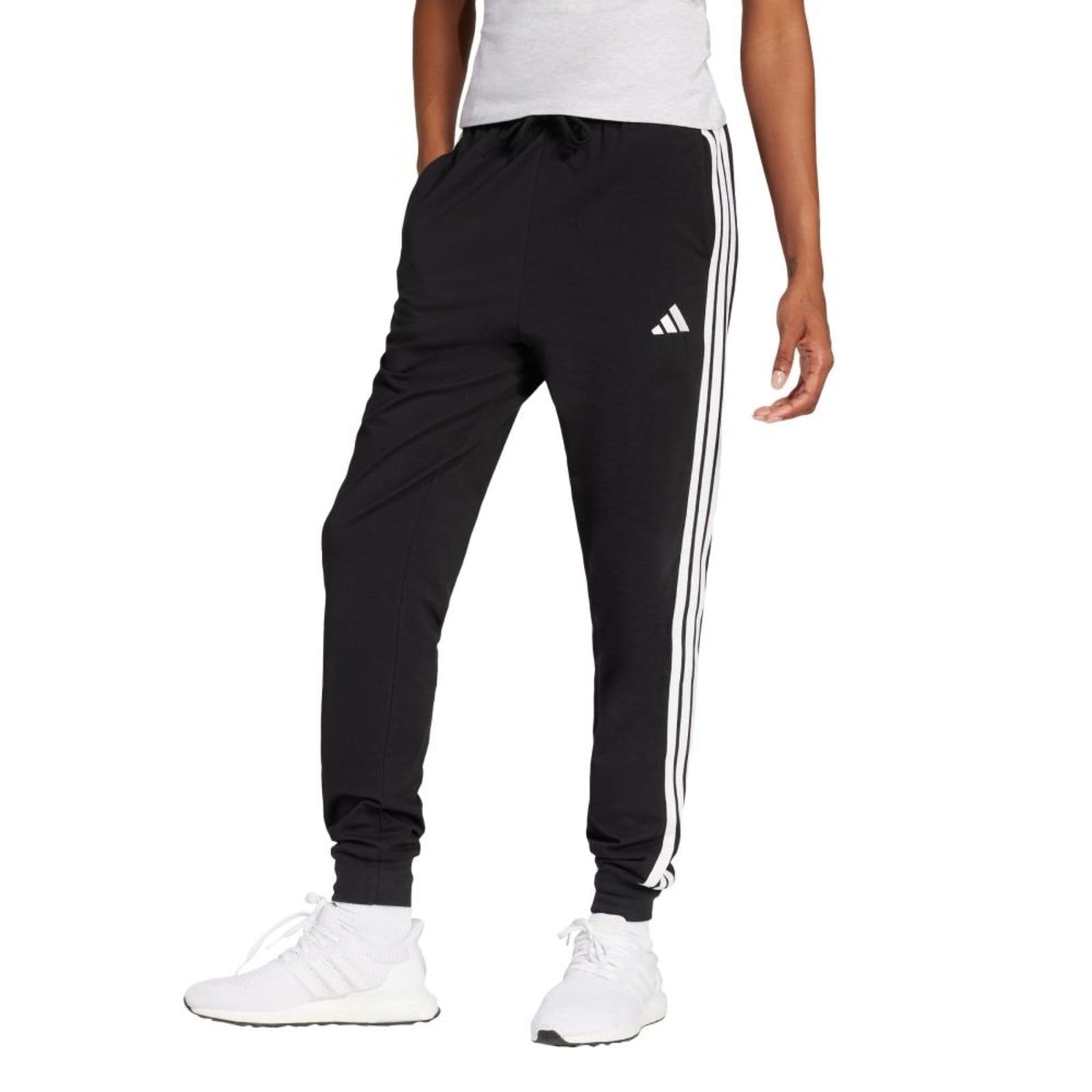 Vista principal Calça Jogger Essentials Três Listras adidas Sportswear adidas Sportswear preto