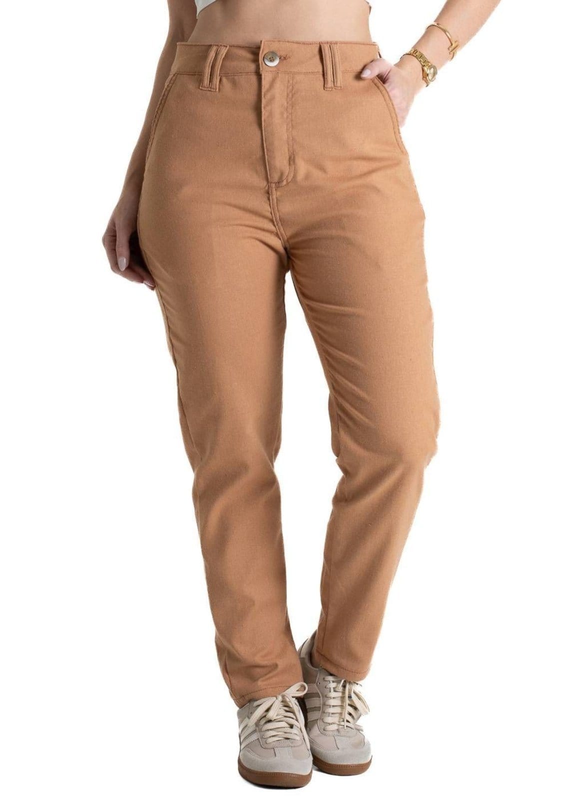 Calça Linho Sawary Mom - 280542