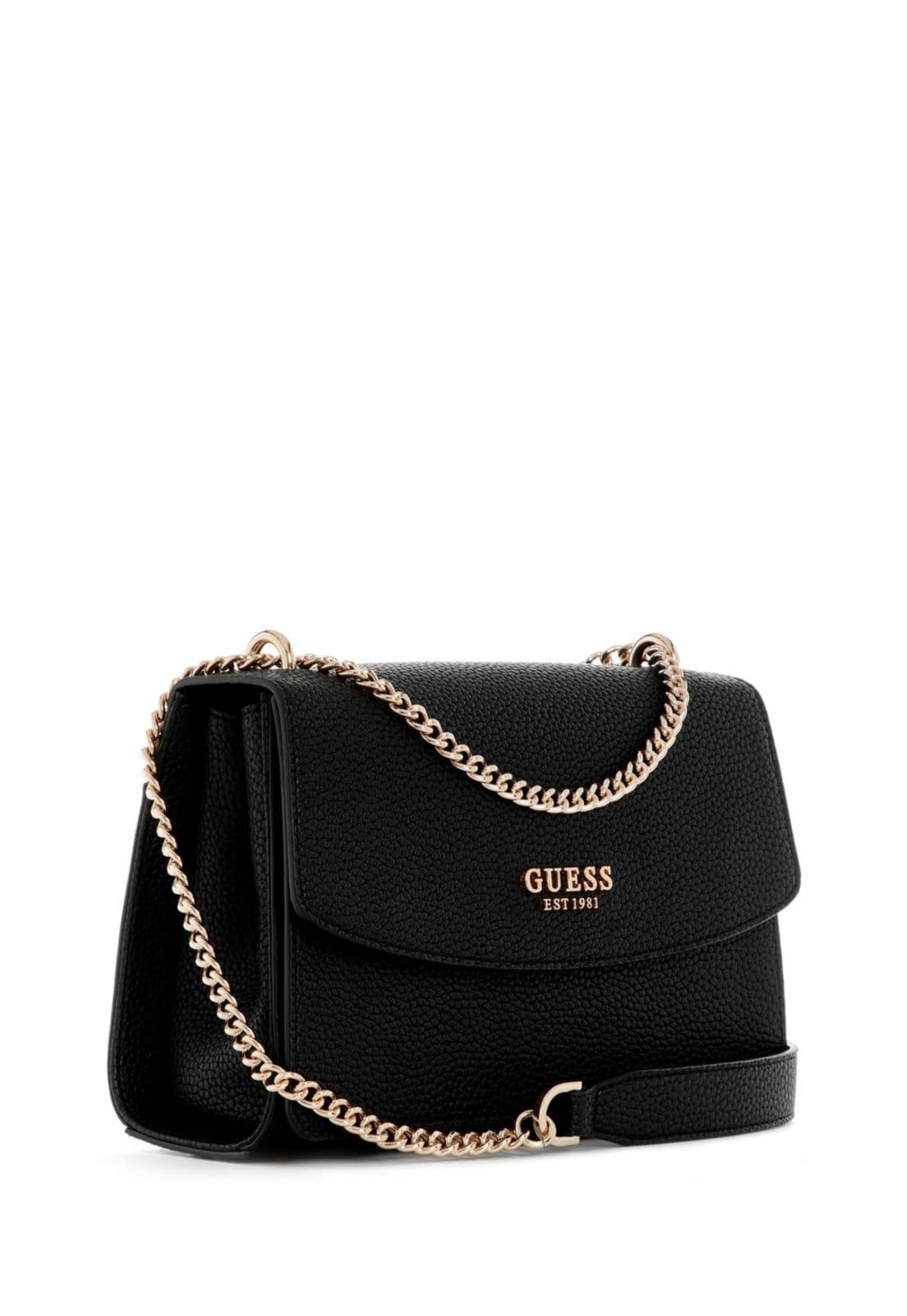 Vista 2 Bolsa Guess Calista Transversal Flap Guess preto
