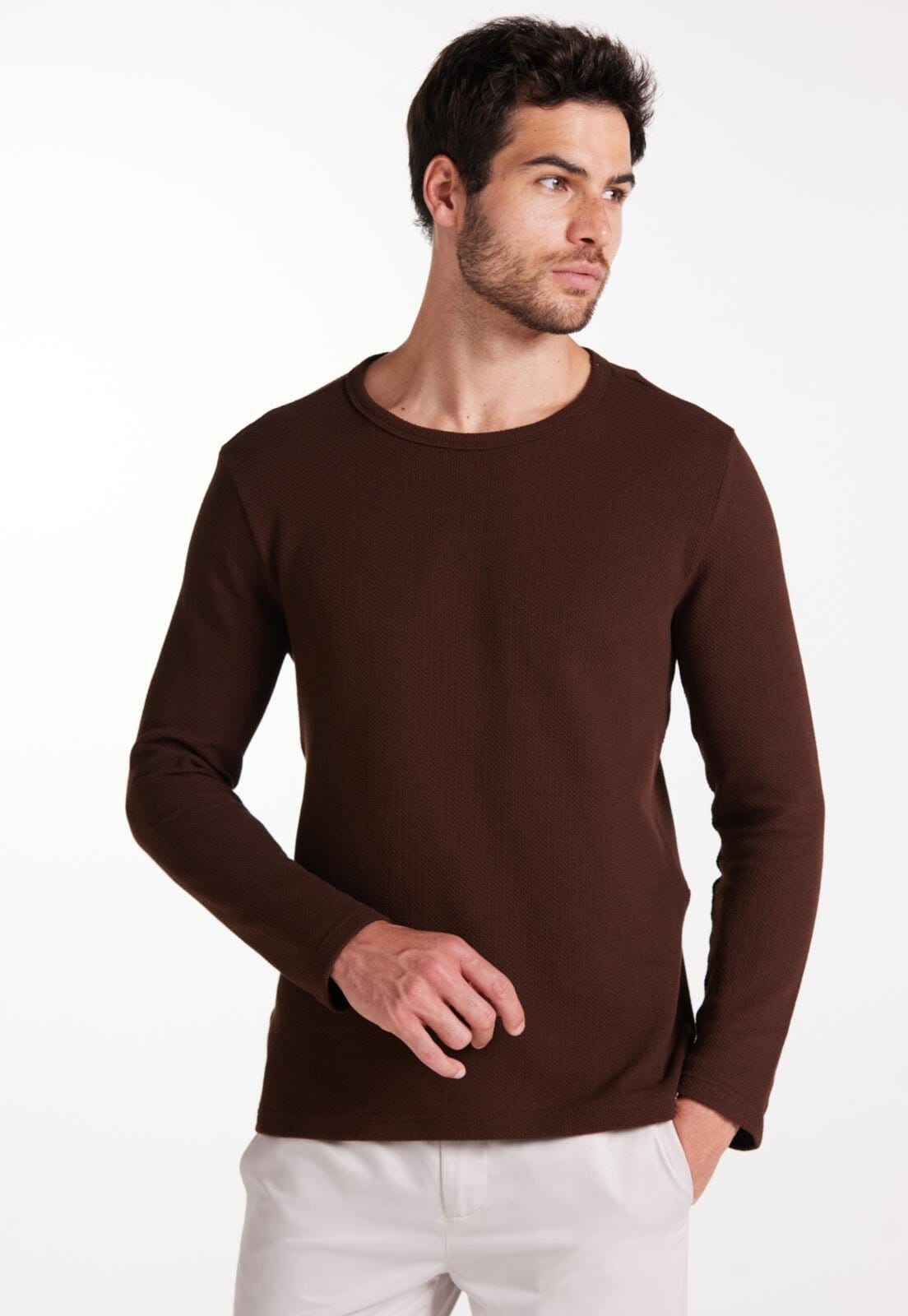 Blusa Slim Malha Tricot Traymon