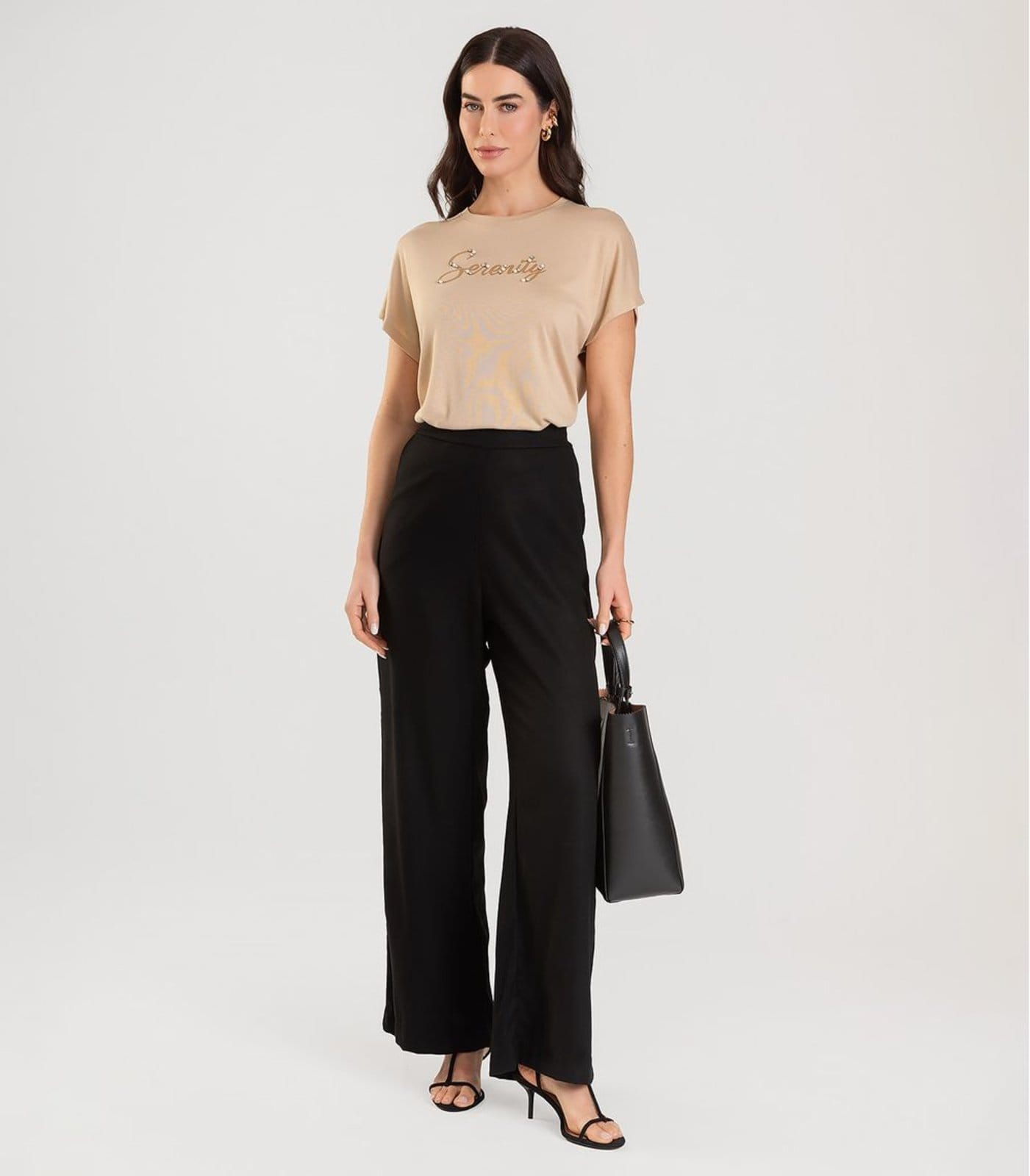 Calça Pantalona Feminina Dianna