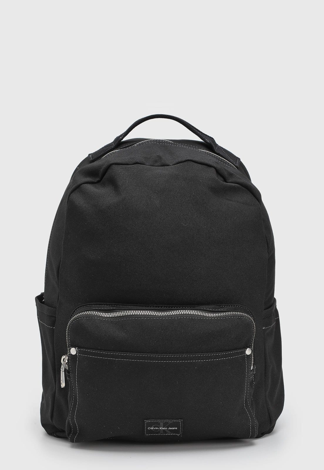 Vista principal Mochila Masculina Calvin Klein Logo Preta Calvin Klein preto