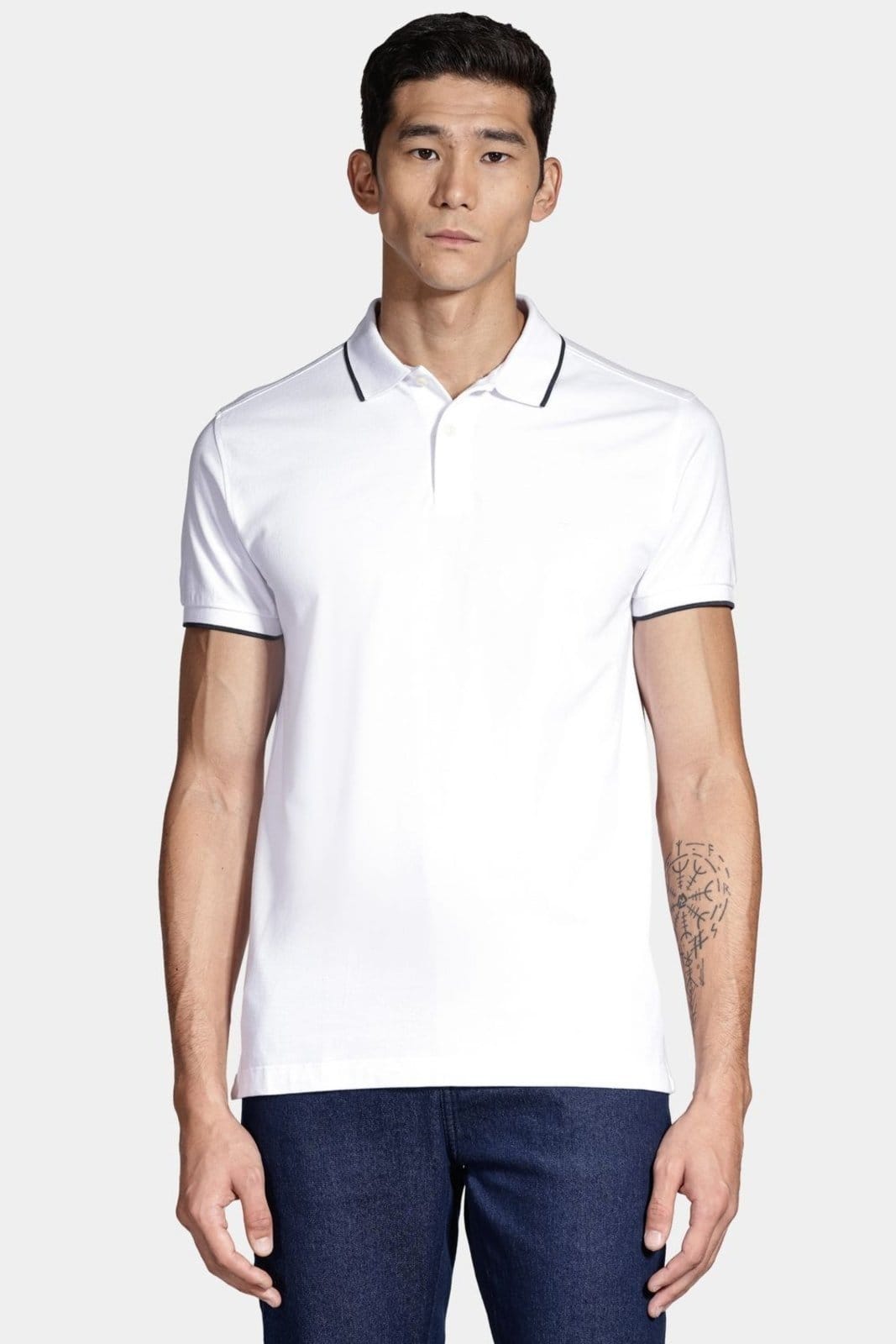 Vista principal Polo Aramis Clássica Branco Aramis incolor