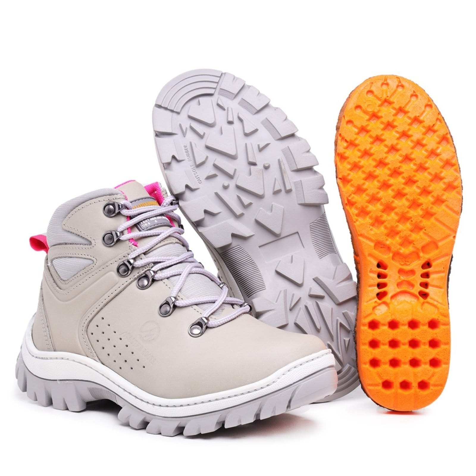 Bota Coturno Feminina Arizona Adventure Com C.A 48.067 em Couro