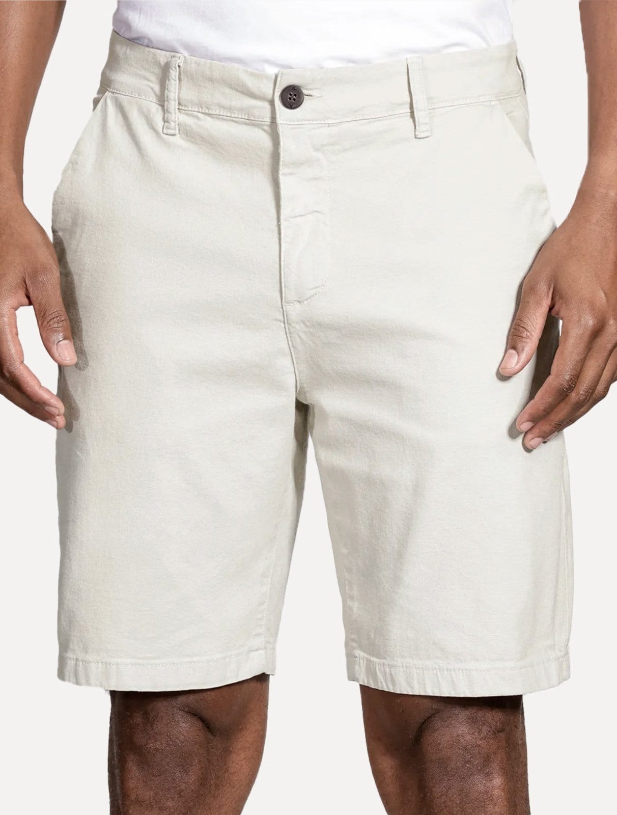 Bermuda Aramis Masculina Chino Canvas Areia