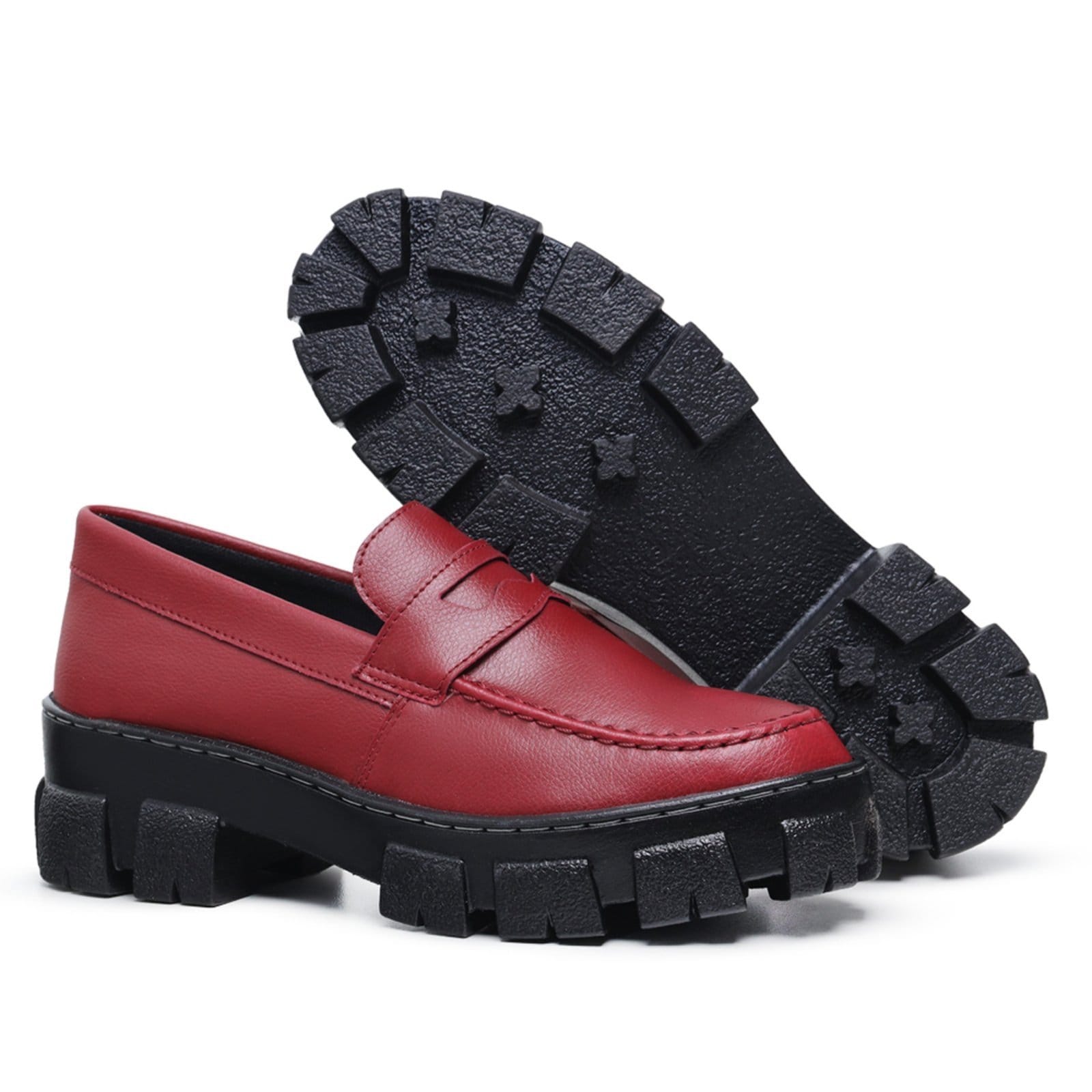 Mocassim Feminino Tratorado Oxford