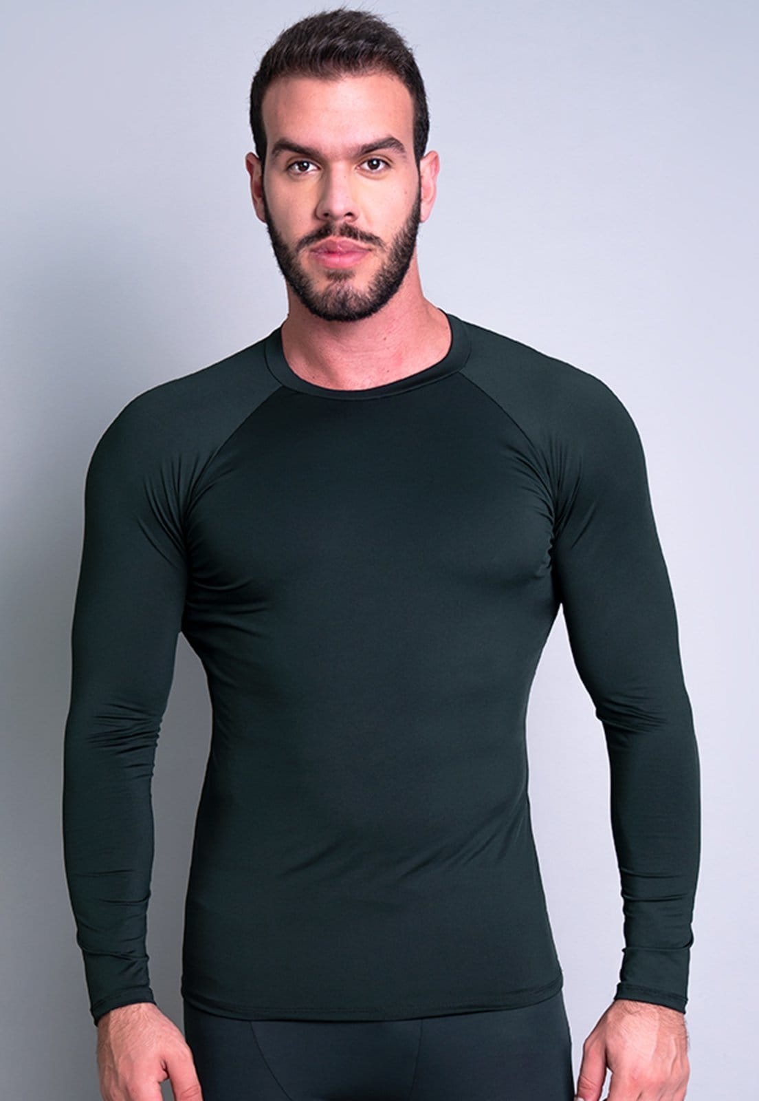 Camisa Térmica MVB Modas Masculina Segunda Pele Proteção Uv 50+