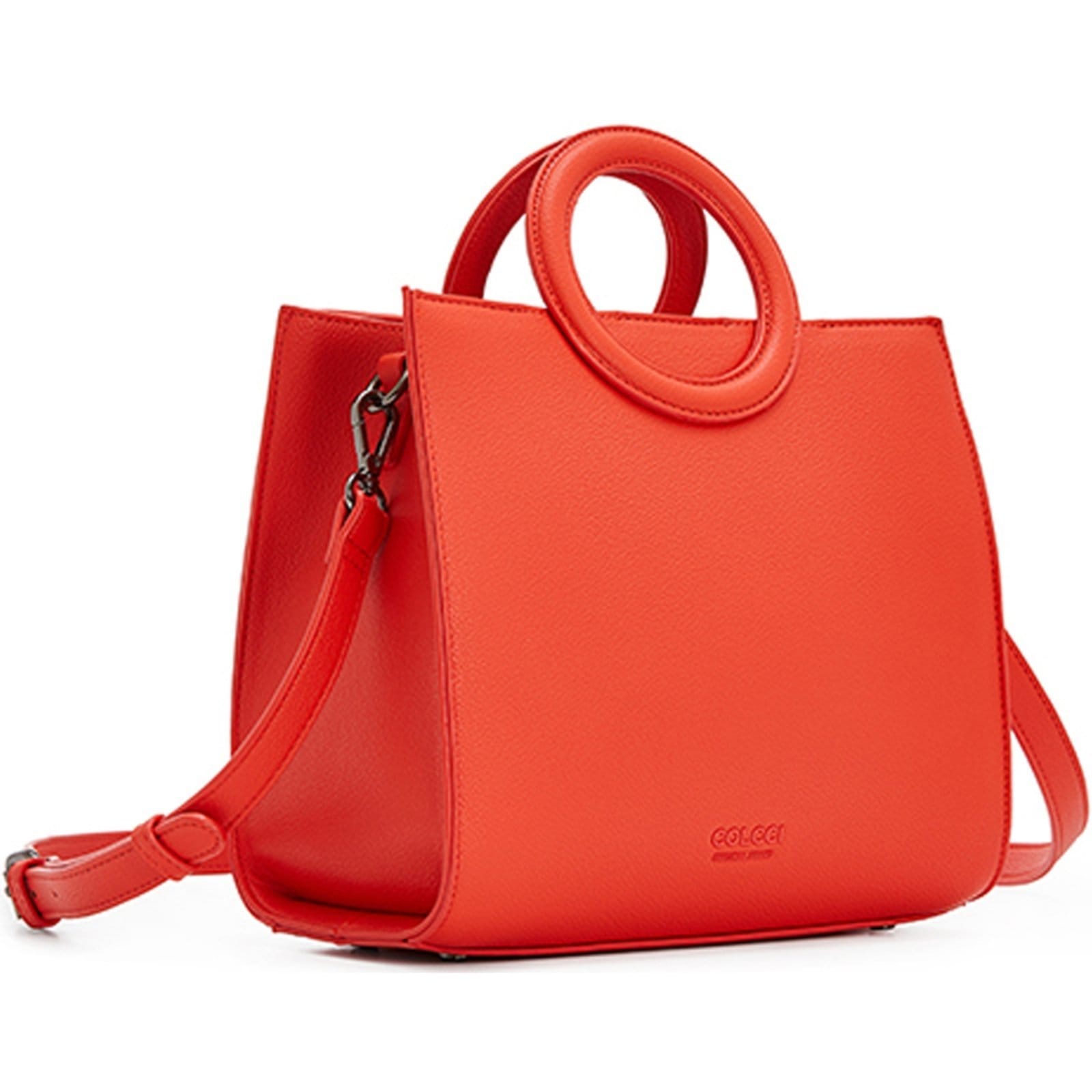 Vista 2 Bolsa Tote Colcci Alça VE24 Feminino Colcci vermelho